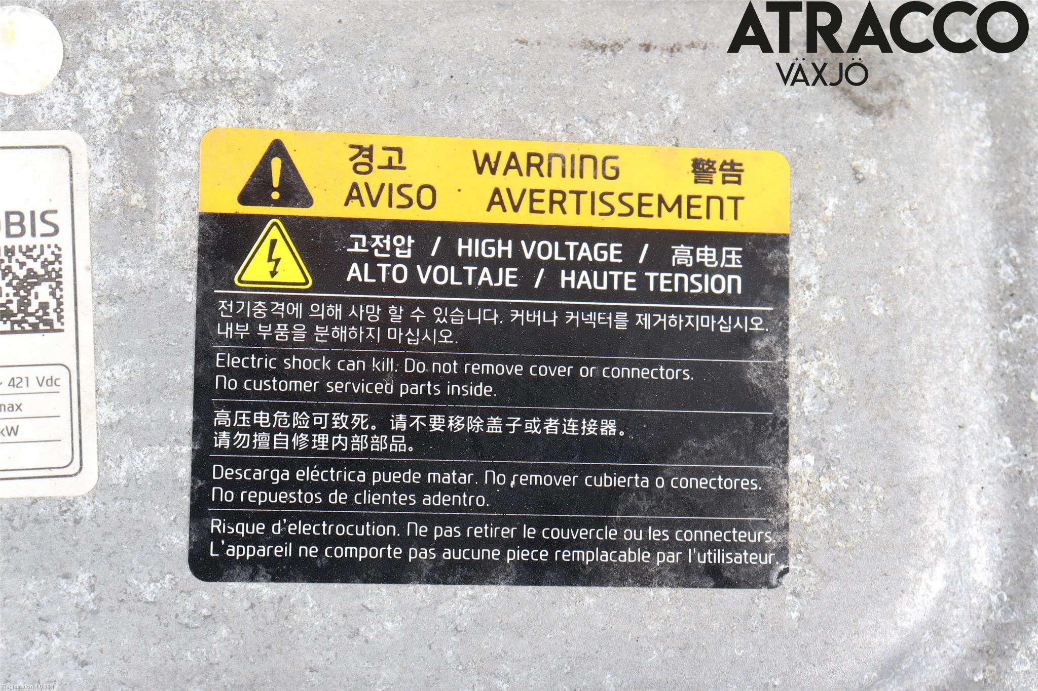 Hyundai KONA/ELECTRIC OS 18-23 Batteriladdare Högspänning