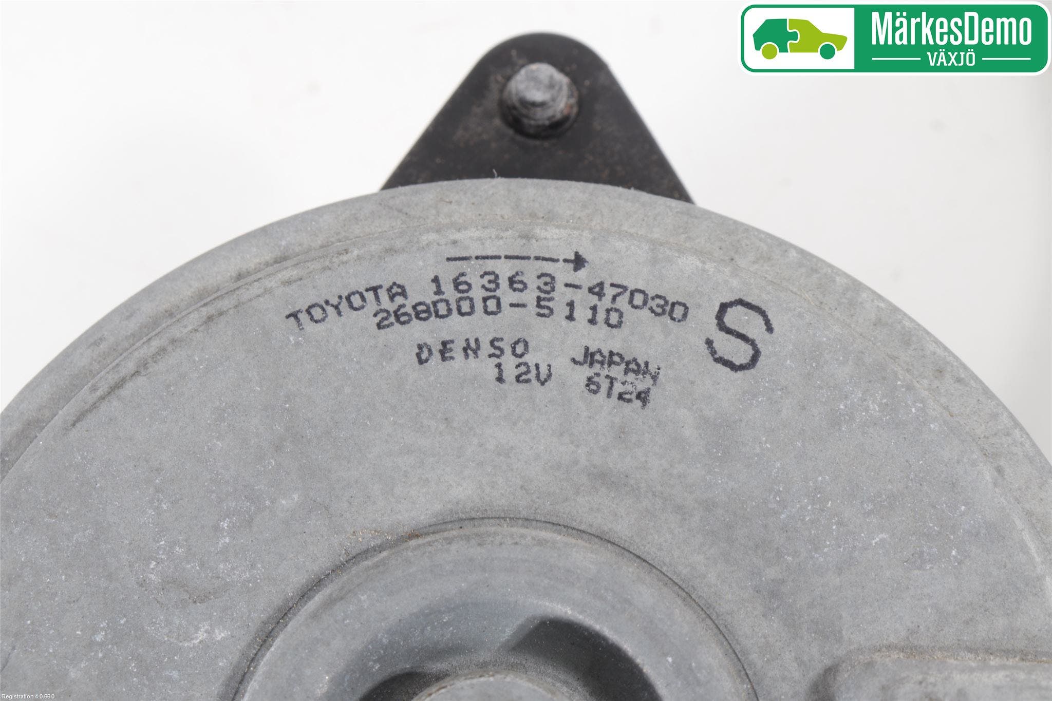 Toyota AURIS 13-19 Kylfläkt El