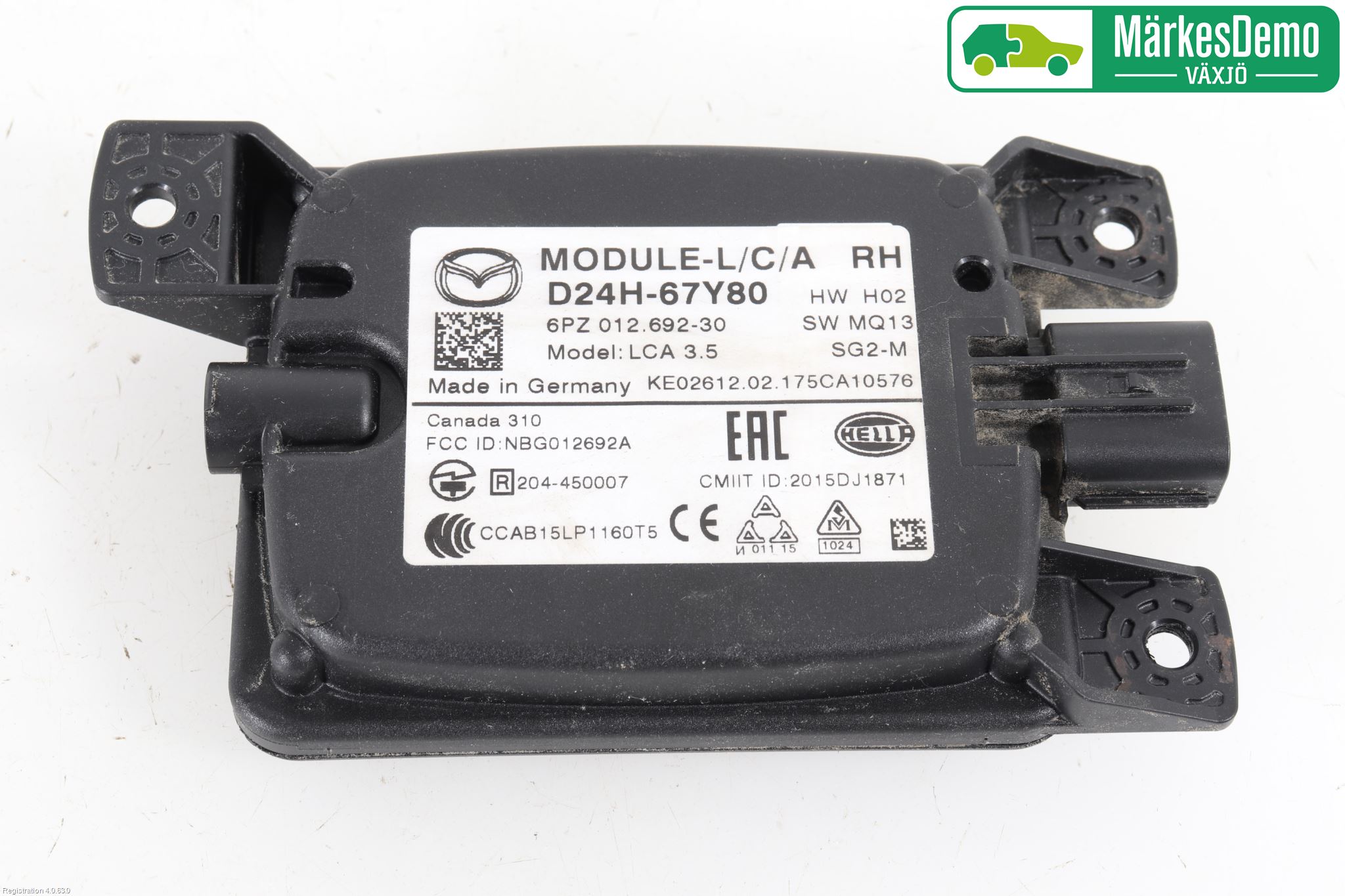 Mazda CX-3 Sensor Aktivt Kollisionsskydd