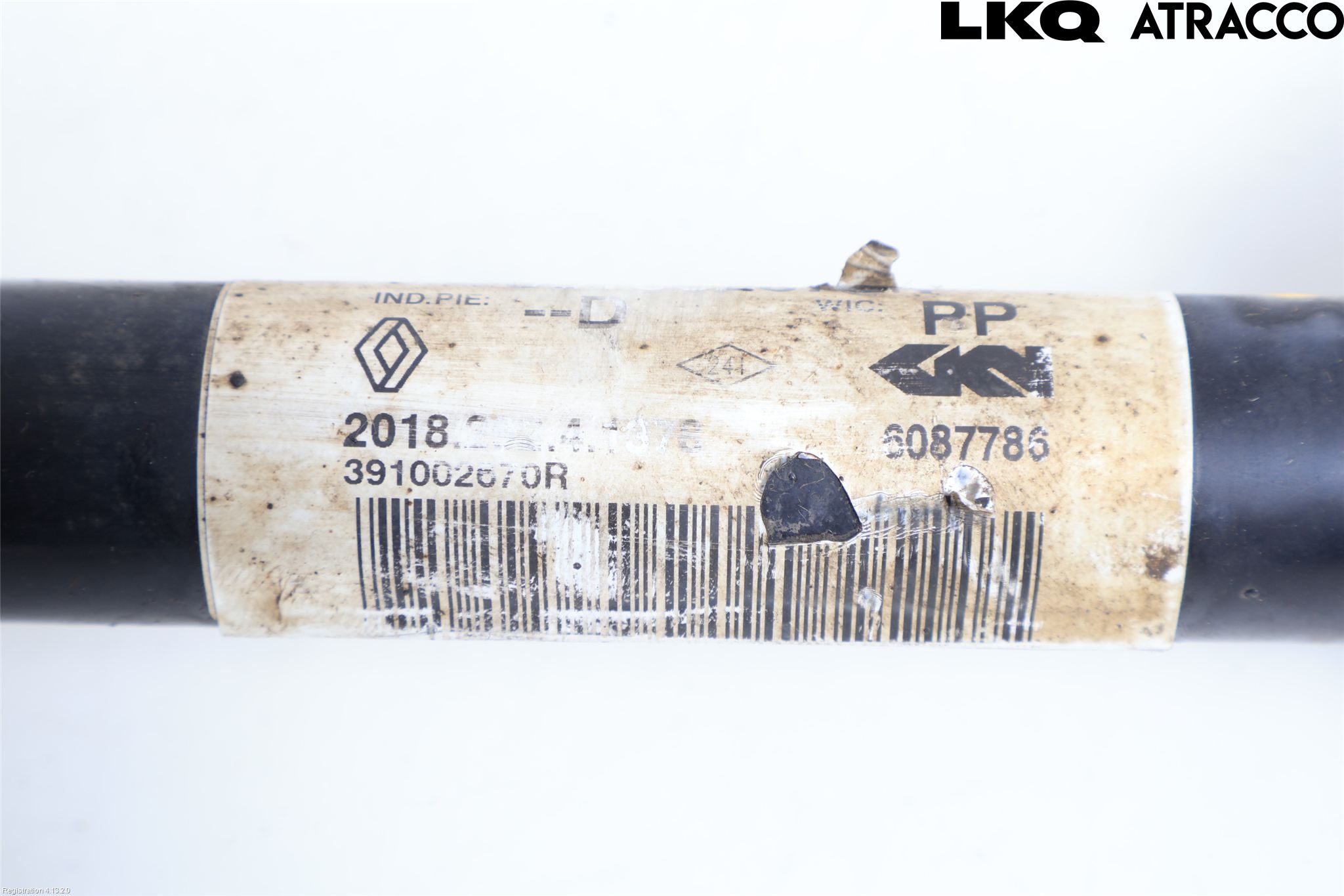 Nissan QASHQAI 17-21 Drivaxel Fram Höger