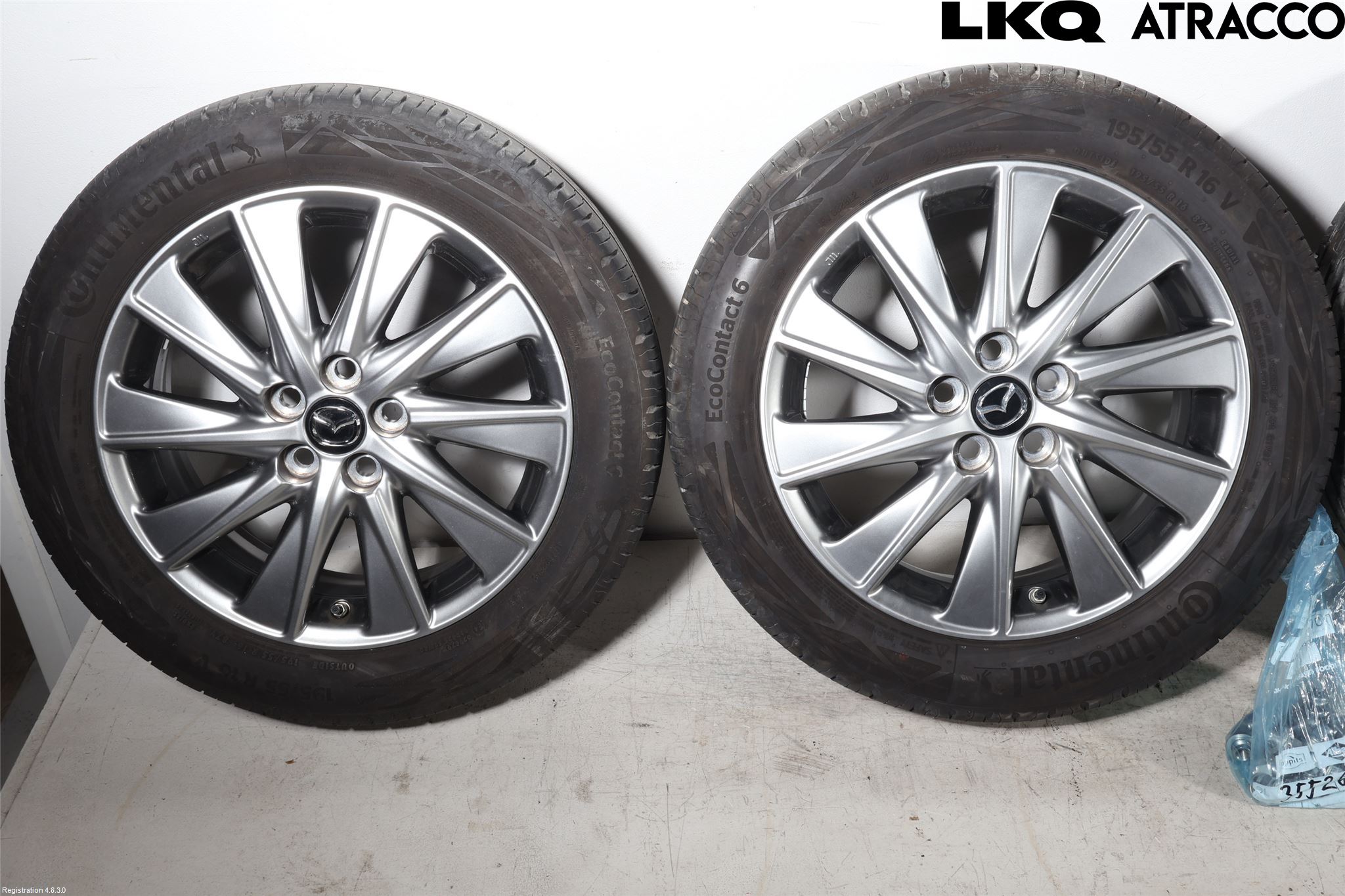 Mazda 2 KB Hybrid 22- Sommardäck Alumfälg 4St