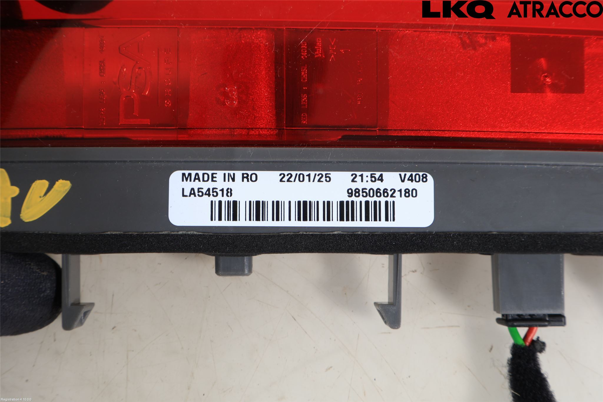 Peugeot 5008/E-5008 24- Bromsljus Bakruta