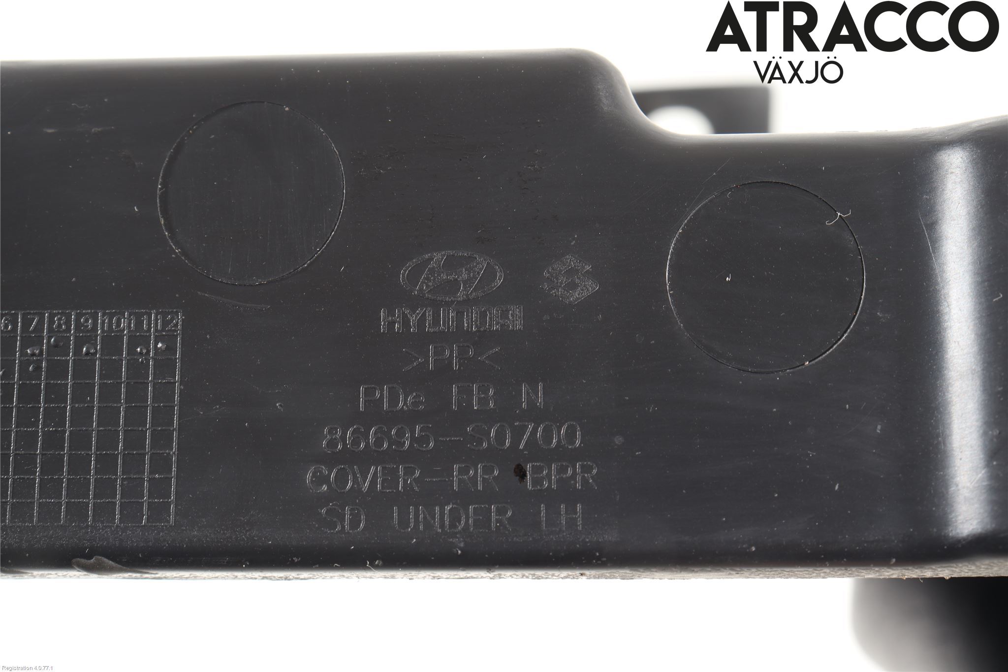 Hyundai i30 PD 17- Hasplåt Plåt-Plast