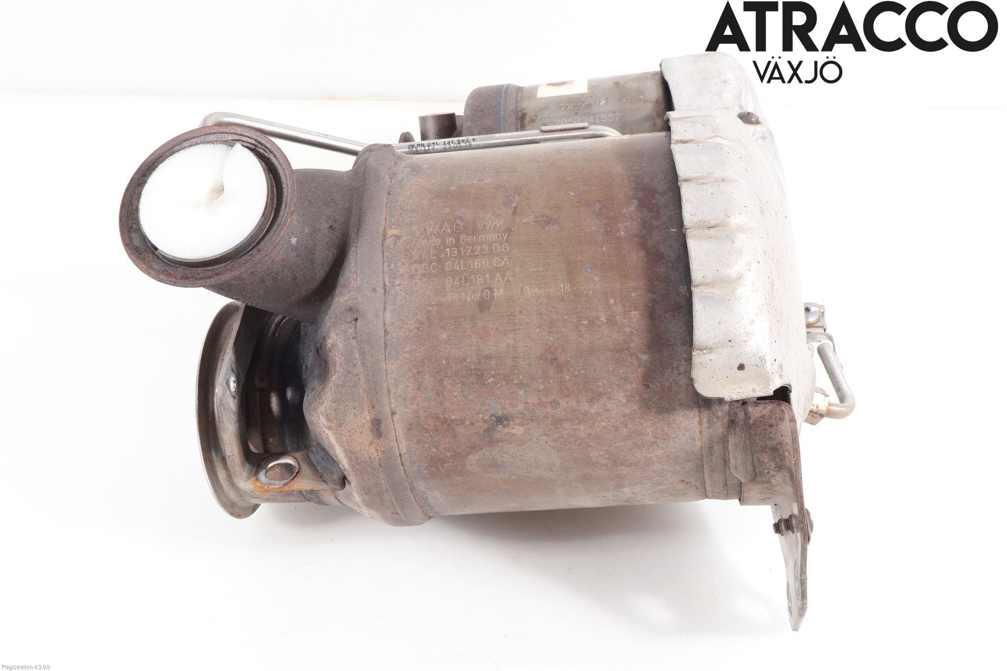 Volkswagen VW CADDY 16-20 Avgas Partikelfilter