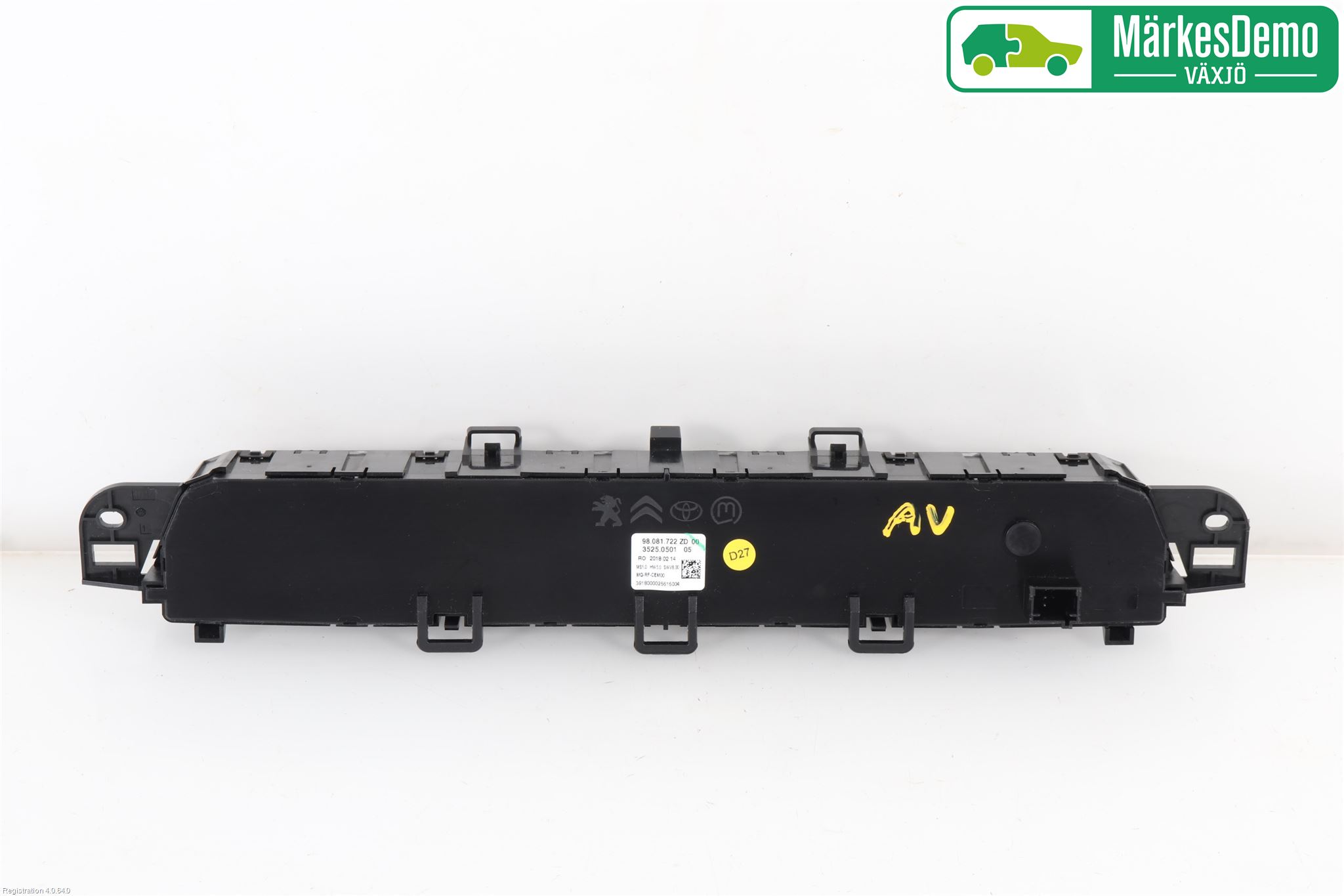 Toyota PROACE II 16- Ac Styrenhet Ac Manöveren