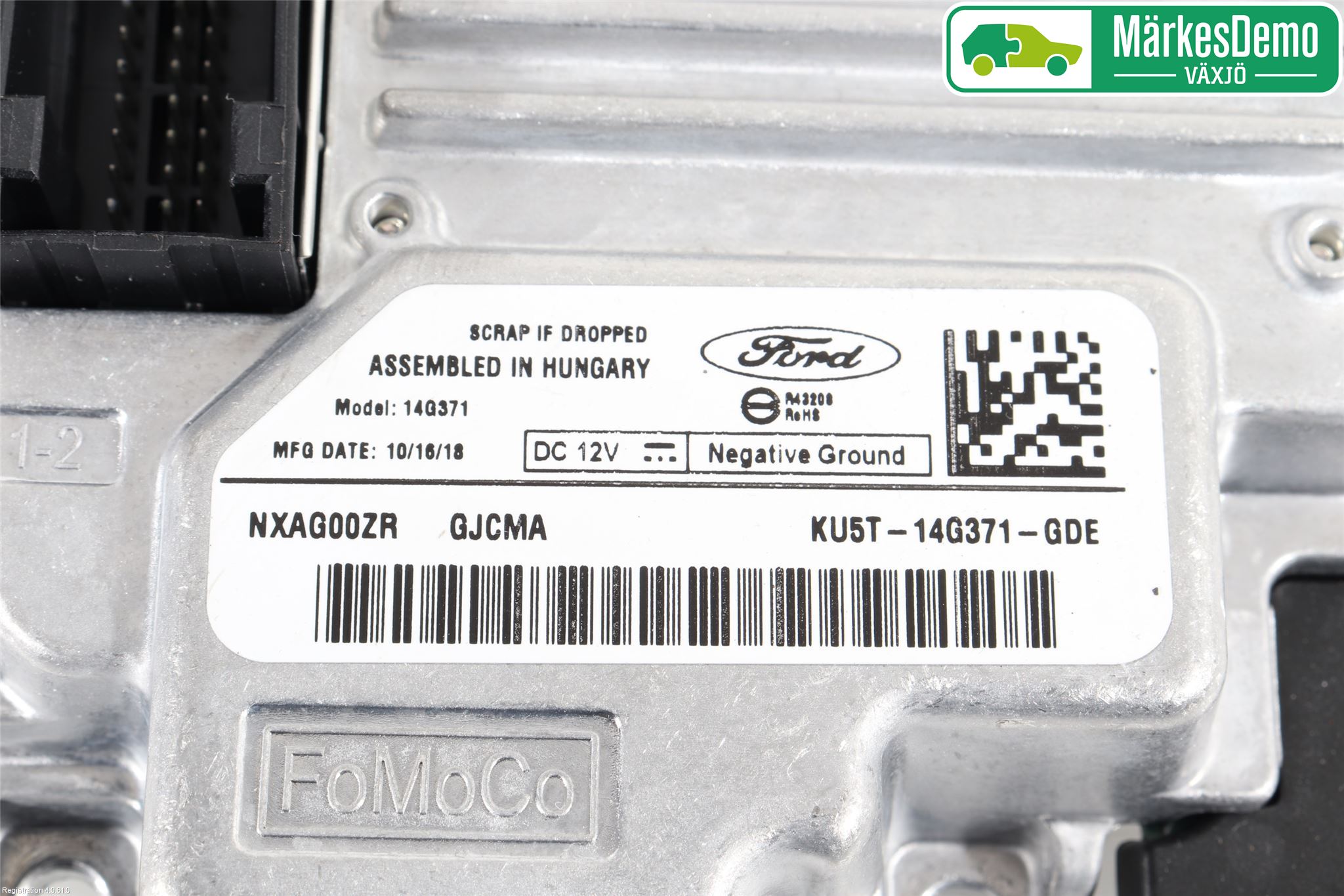 Ford FIESTA (VII) 18-23 Cd Radio - Multimediapanel