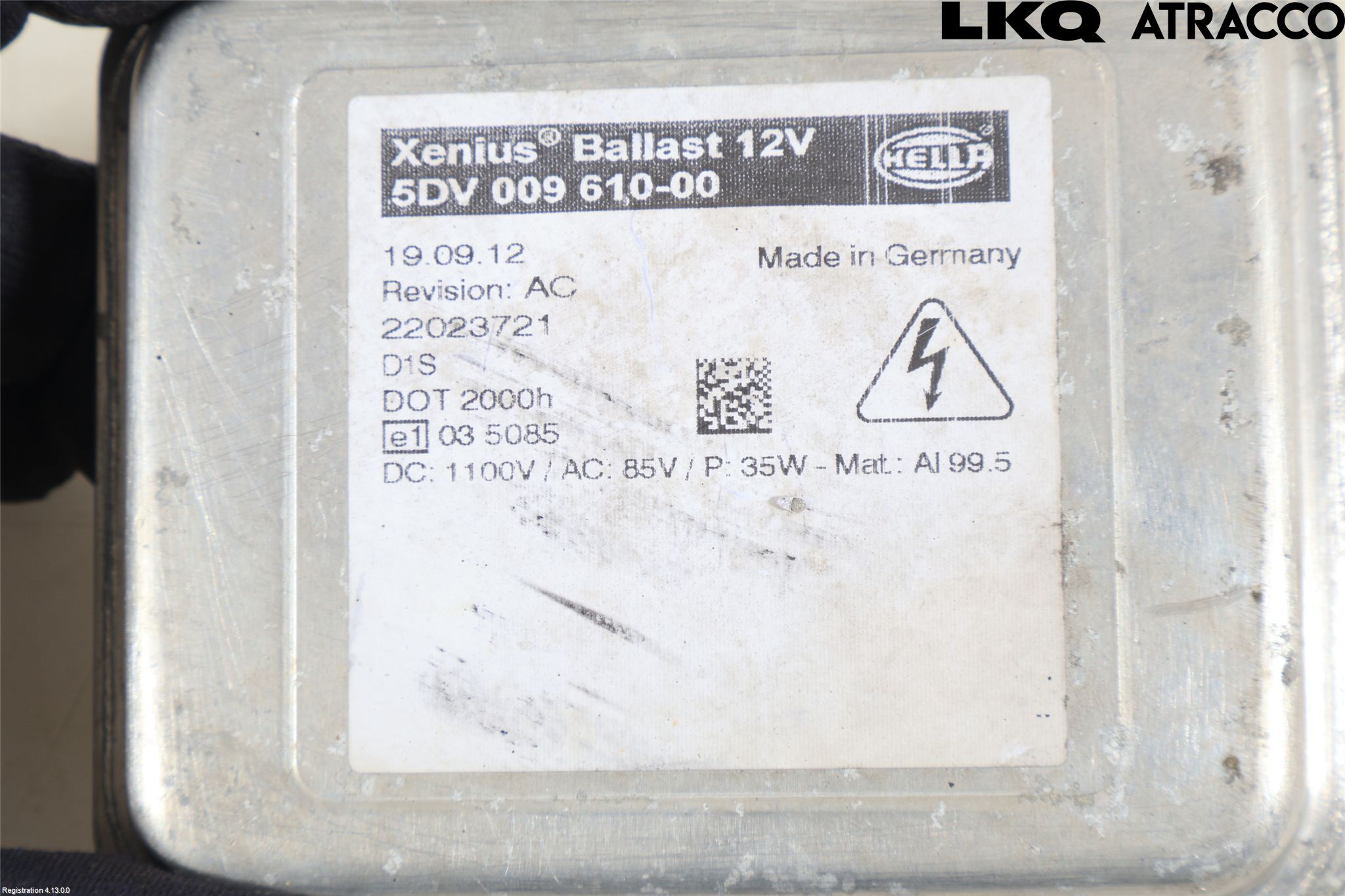 Nissan QASHQAI+2  10-14 Styrenhet Strålkastare