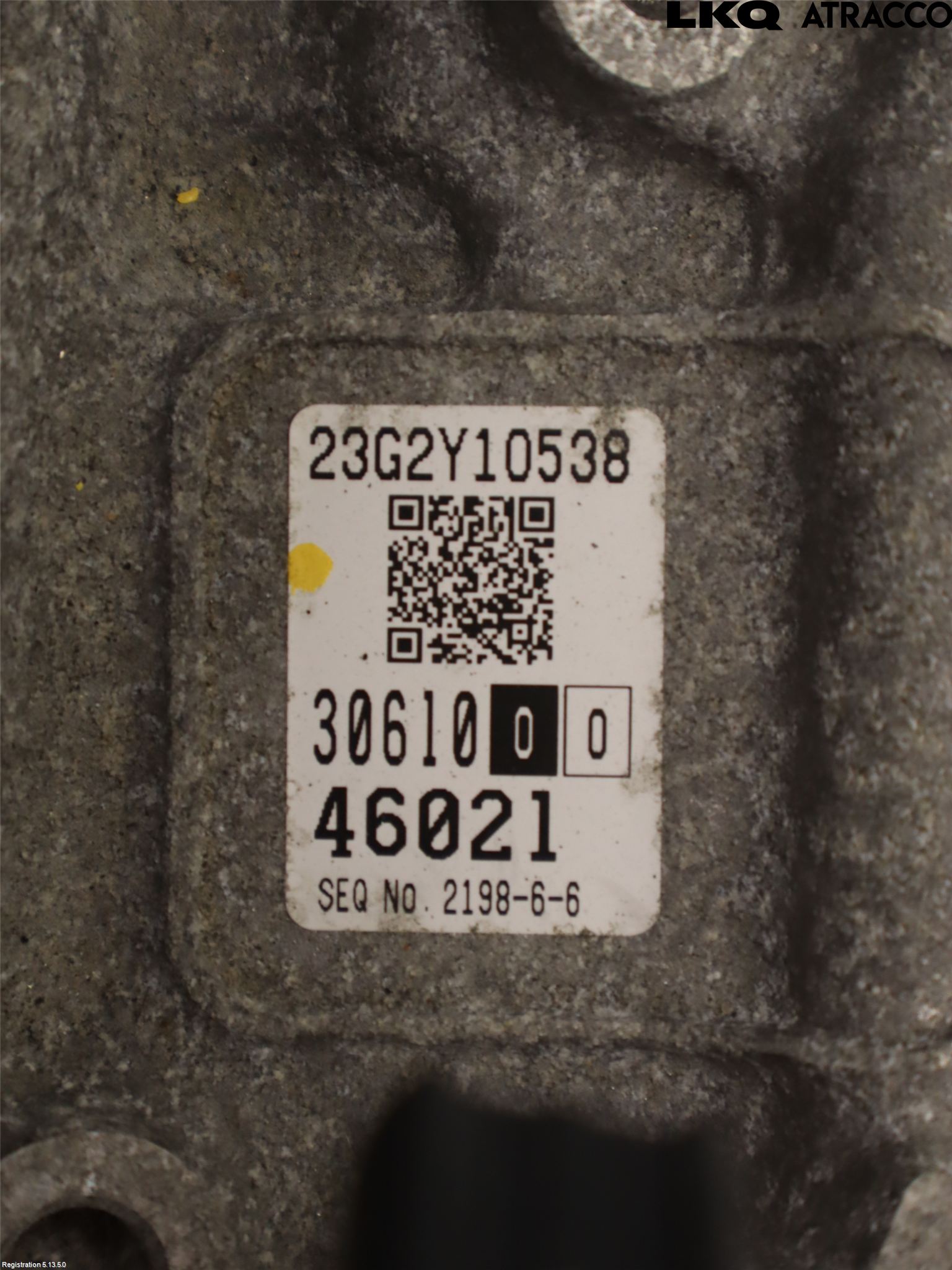 Lexus RZ 23- Motor Elektrisk Bak