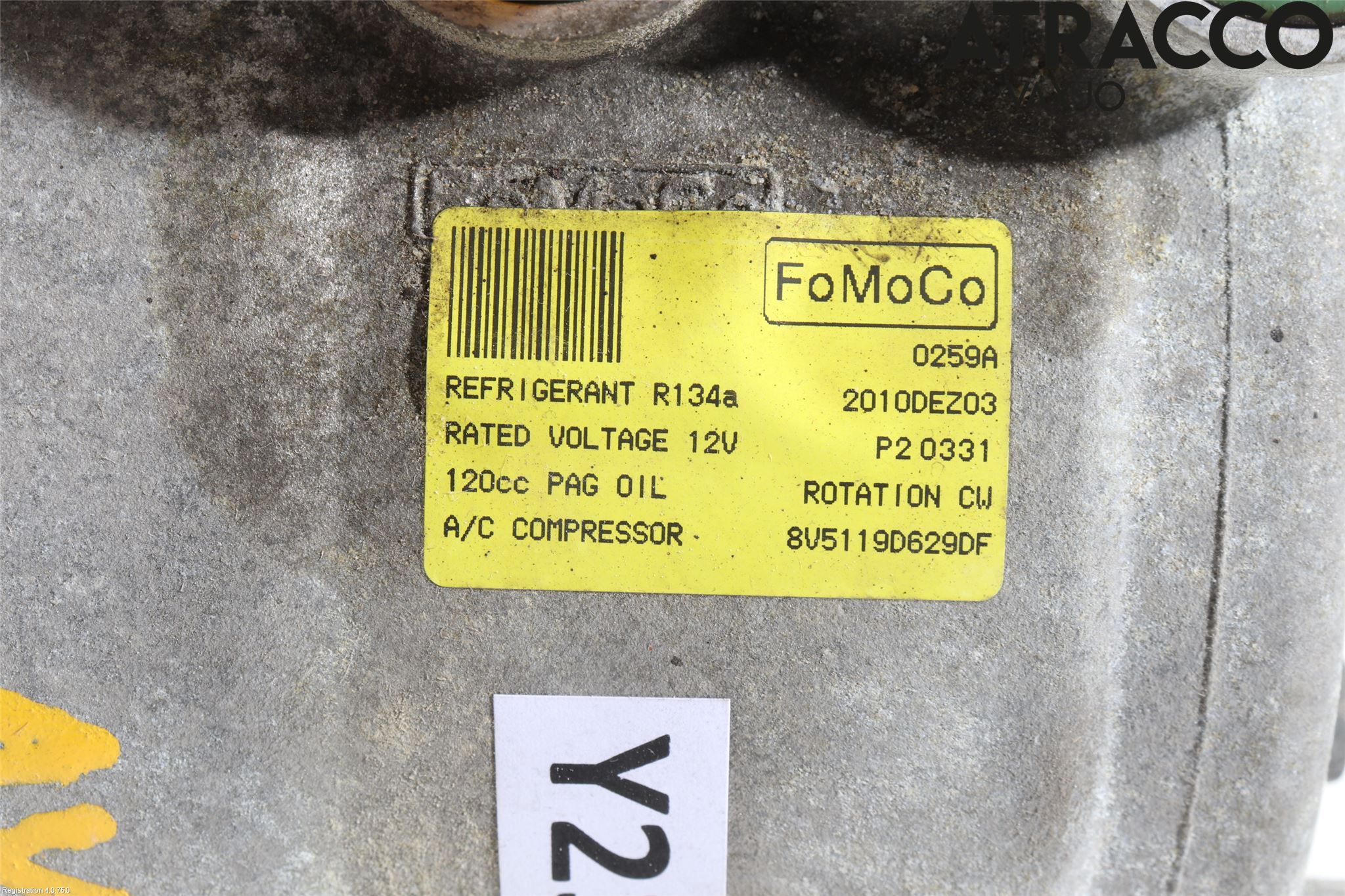 Ford FIESTA 09-12 Ac Kompressor