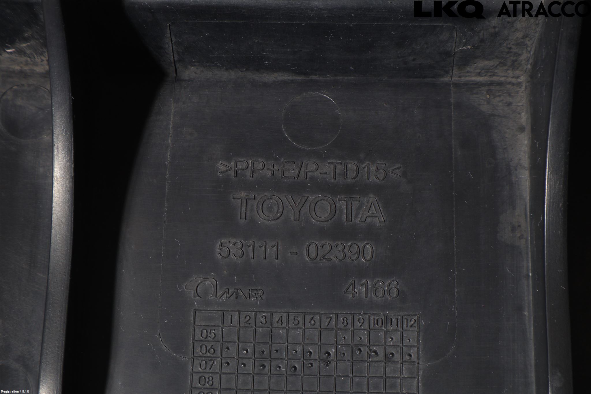 Toyota AURIS 07-09 Grill Komp