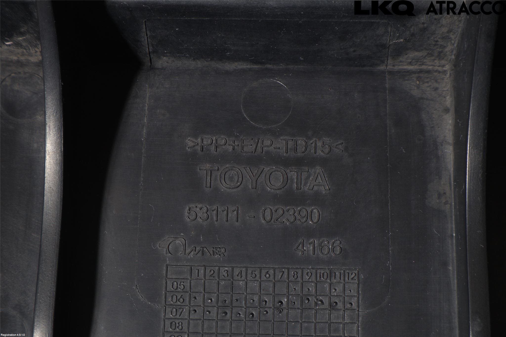 Toyota AURIS 07-09 Grill Komp