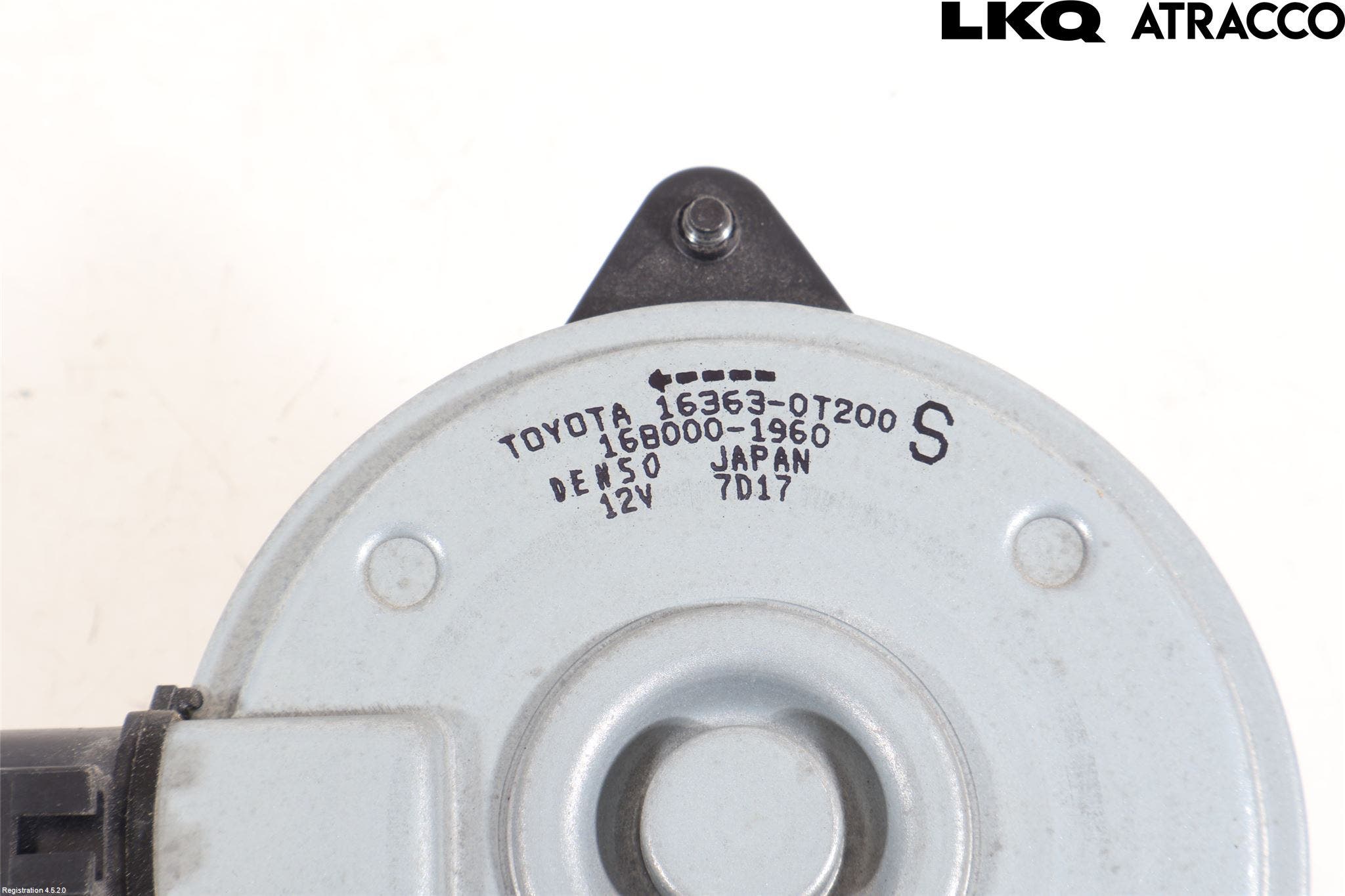 Toyota COROLLA 19- Kylfläkt El