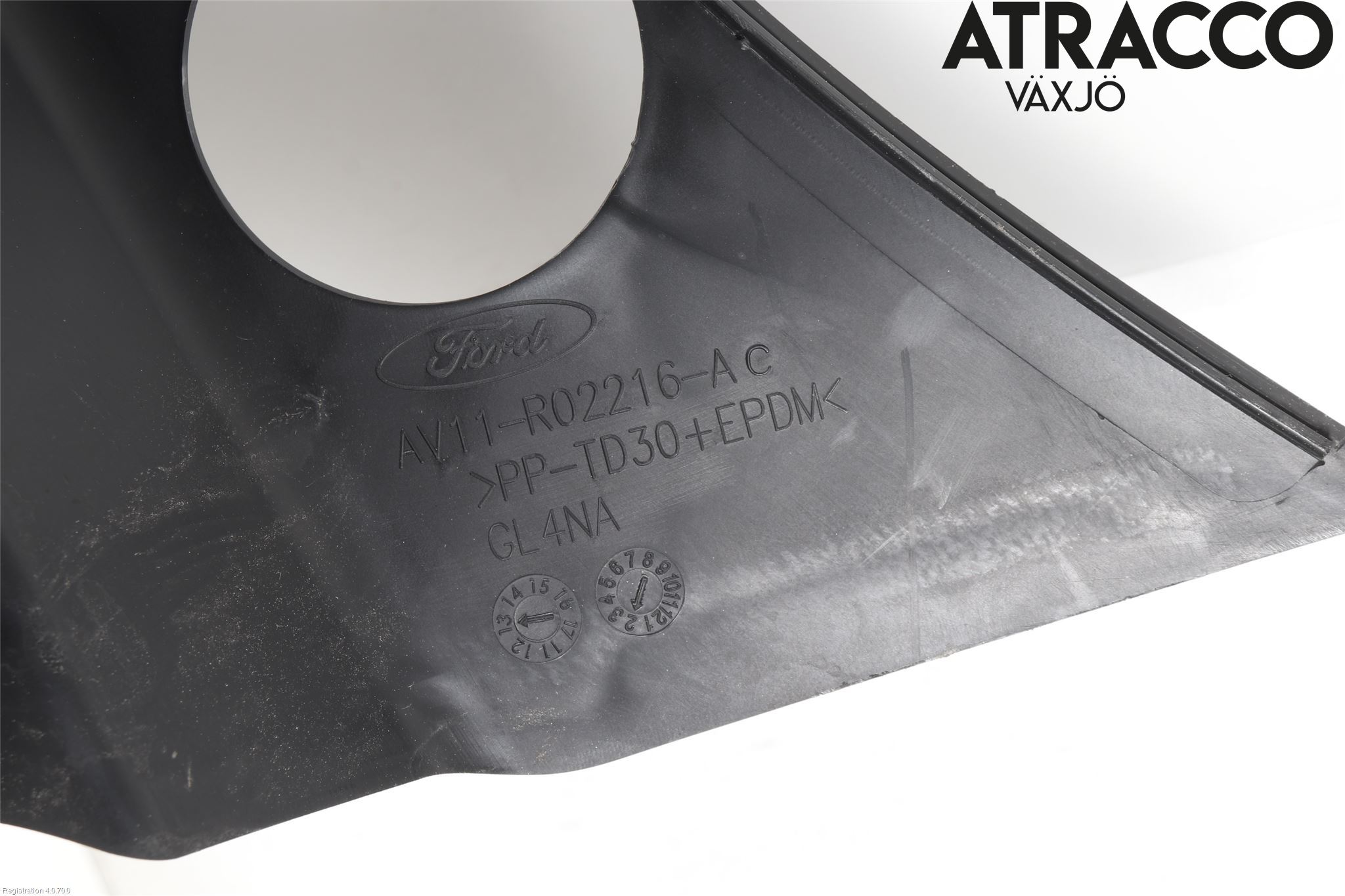 Ford B-MAX 12-17 Torpedplåt-Torpedplast