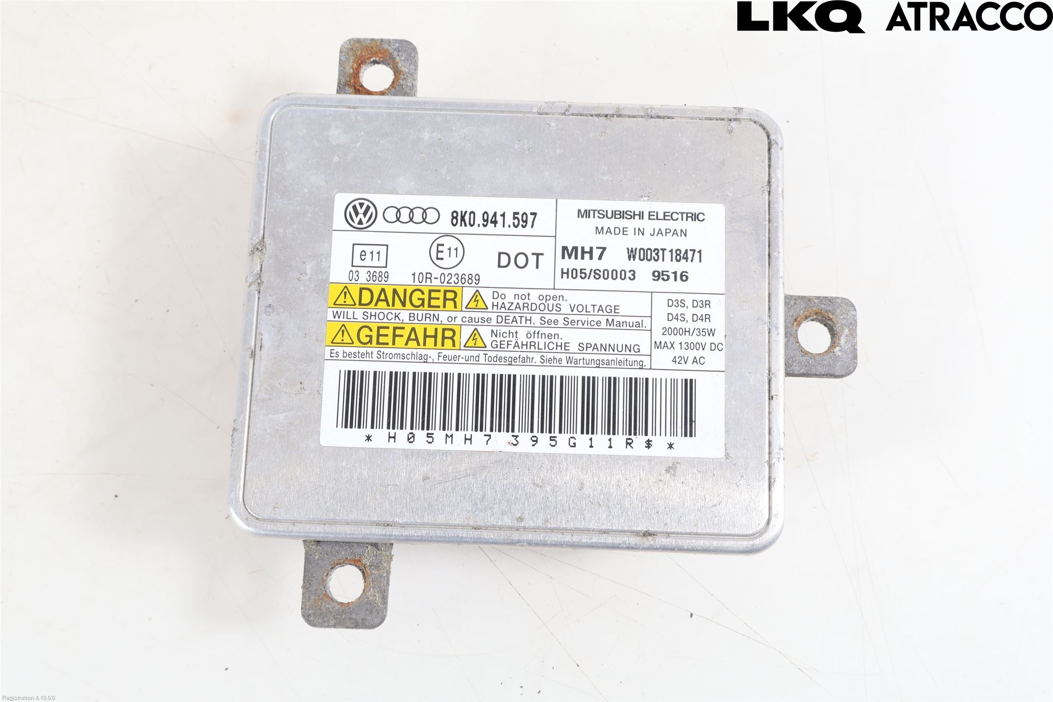 Audi A4/S4 08-11 Styrenhet Strålkastare