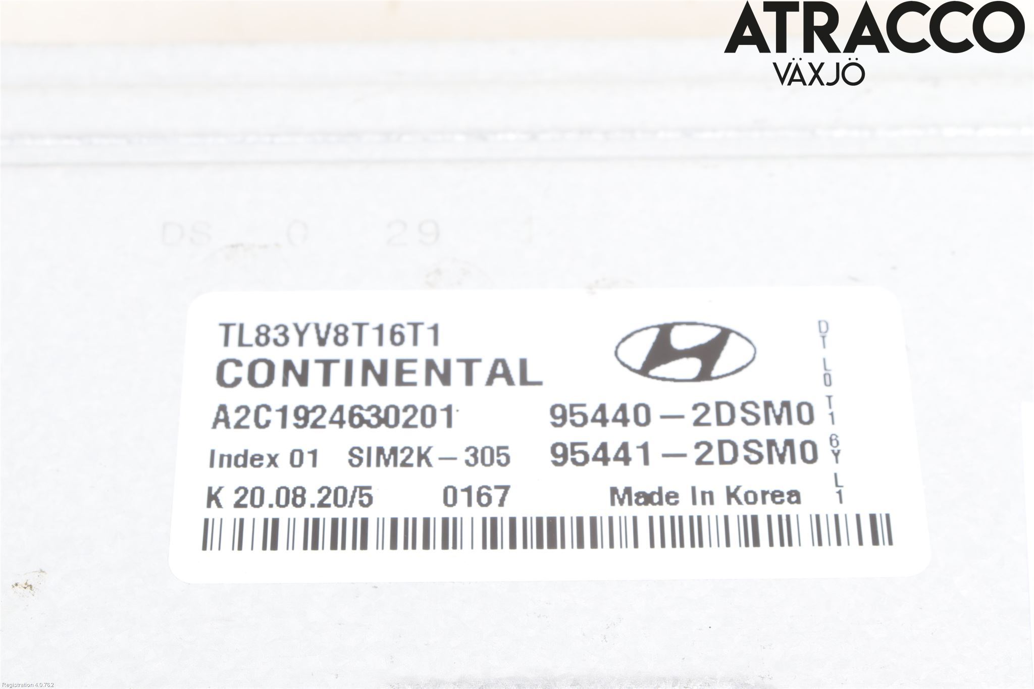 Hyundai TUCSON 05- Styrenhet Insprut Bensin