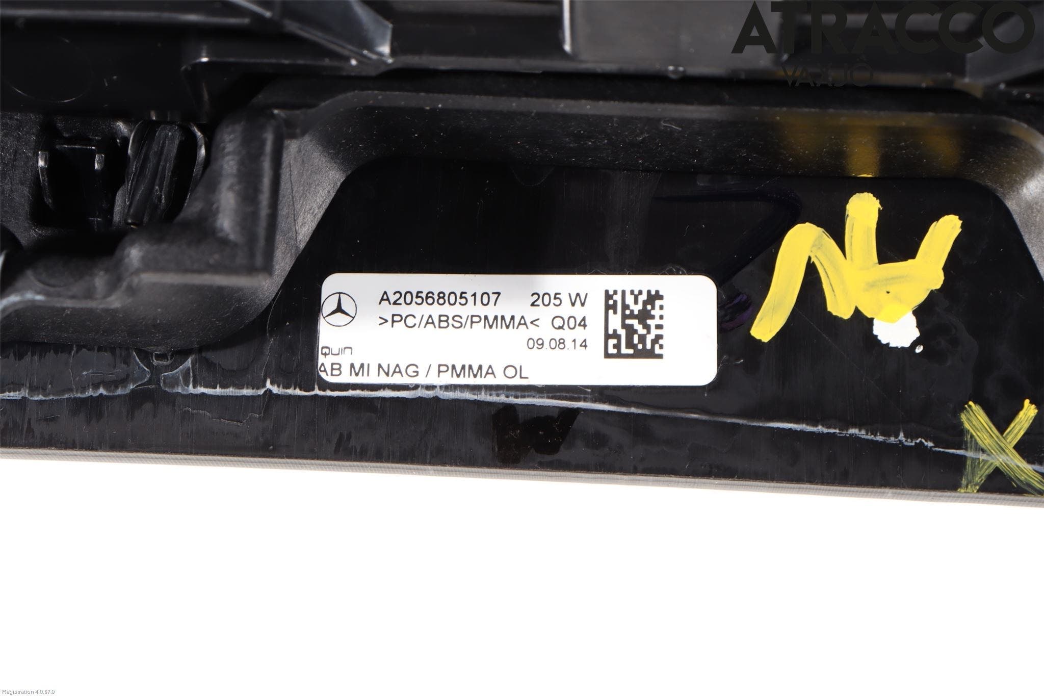 Mercedes-Benz MB C-KLASS (W205) 14-21 Instrumentkonsoll Mitt