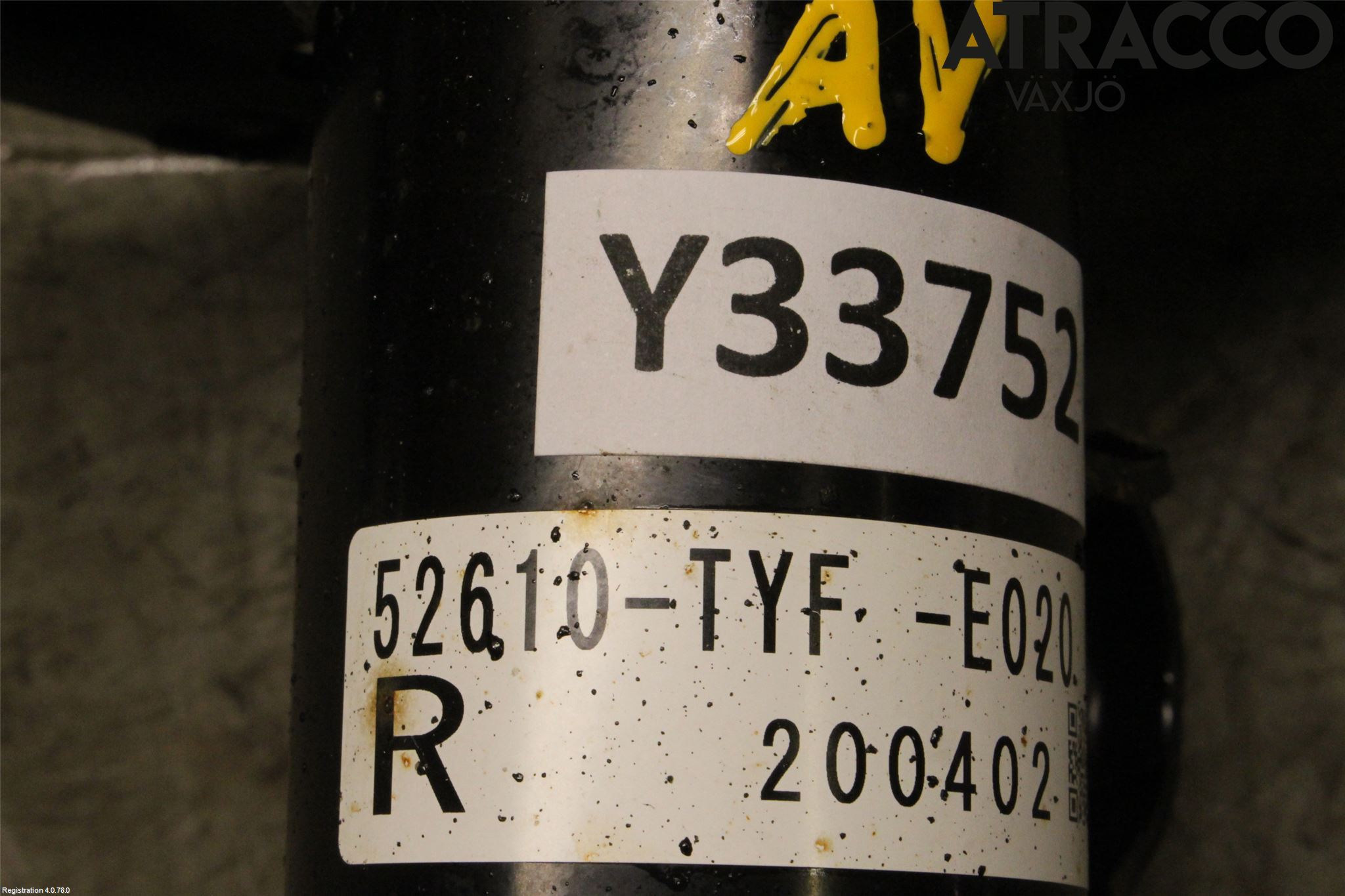 Honda E 20-23 Fjäderben Bak Höger