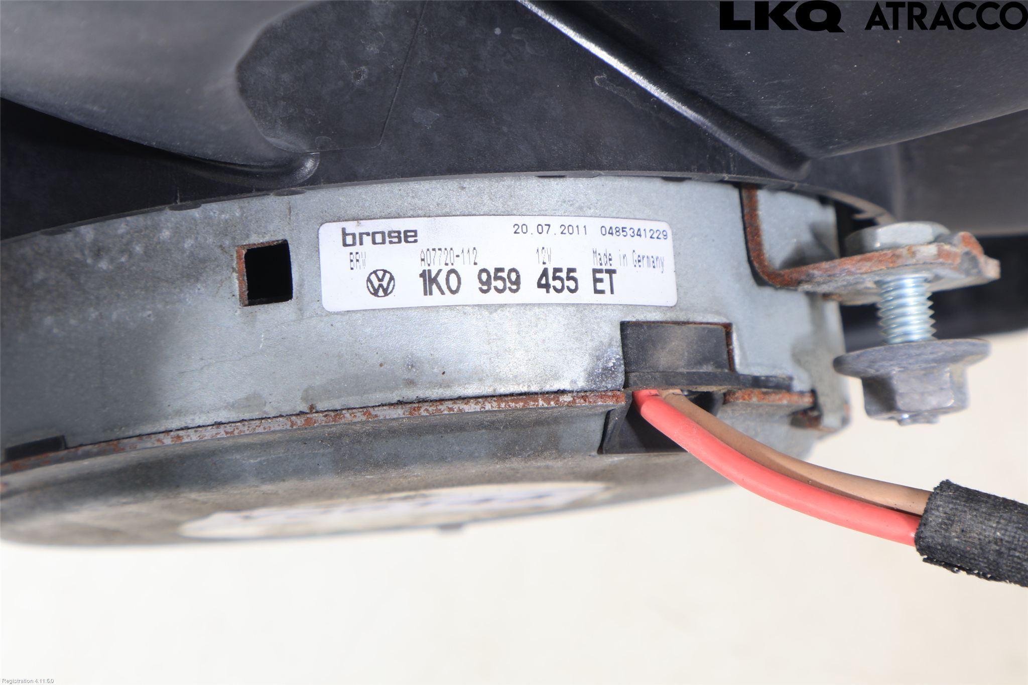 Volkswagen VW PASSAT 11-14 Kylfläkt El