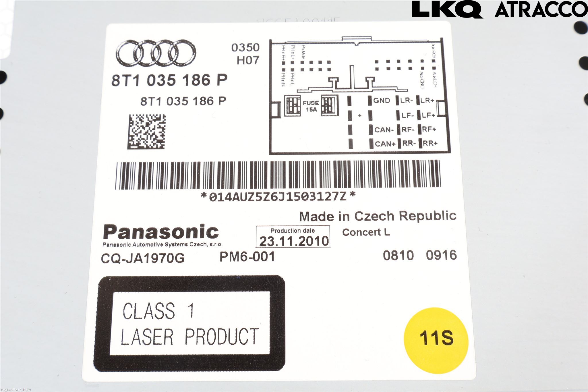 Audi A4/S4 08-11 Cd Radio - Multimediapanel