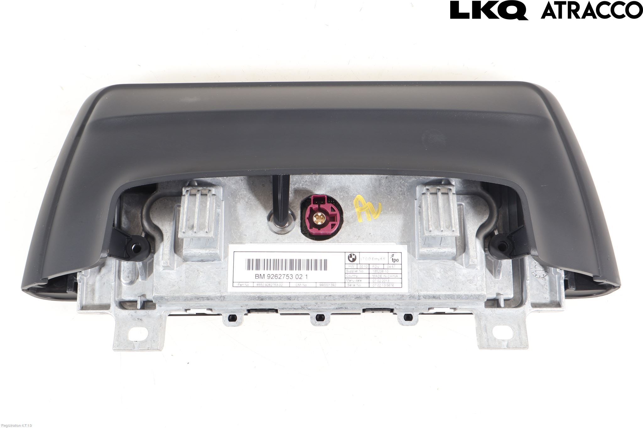 BMW 3 F30/F31/F80 12-19 Multifunktionsdisplay