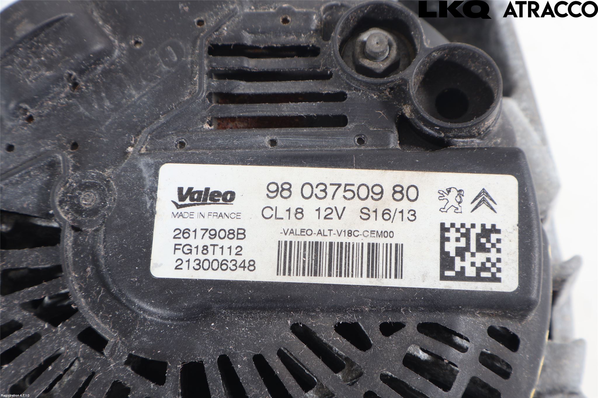 Toyota PROACE I 13-16 Generator