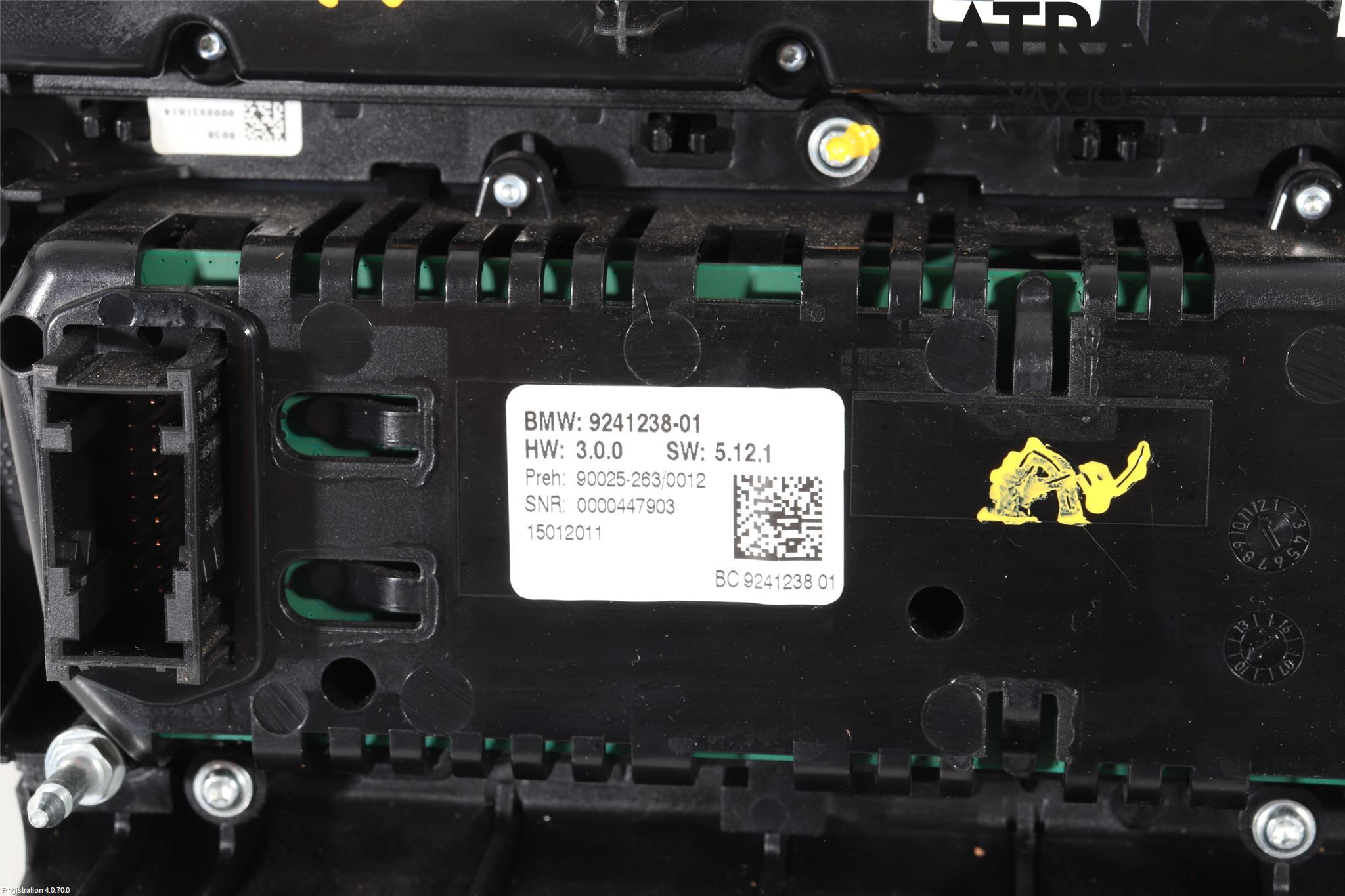 BMW 5 F10/F11/F18 09-17 Ac Styrenhet Ac Manöveren