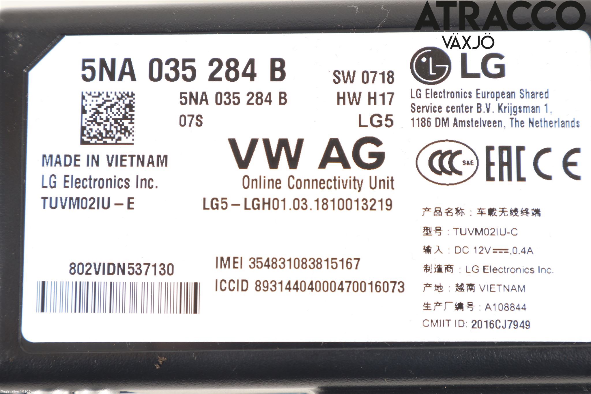 Skoda FABIA 15-21 Styrenhet Övrigt