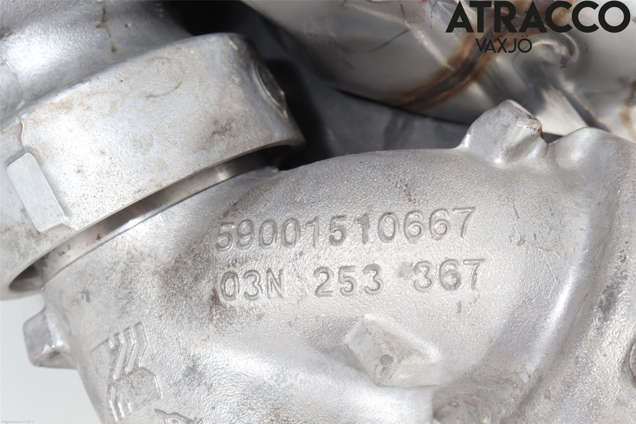 Volkswagen VW PASSAT 15-19 Laddluft-Intercoolerrör