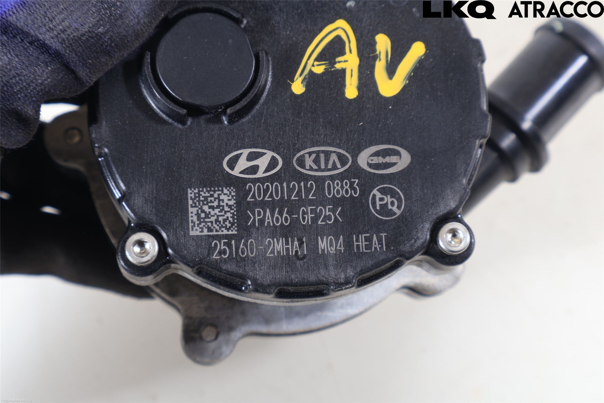 Hyundai TUCSON 05- Värme Cirkulationspump