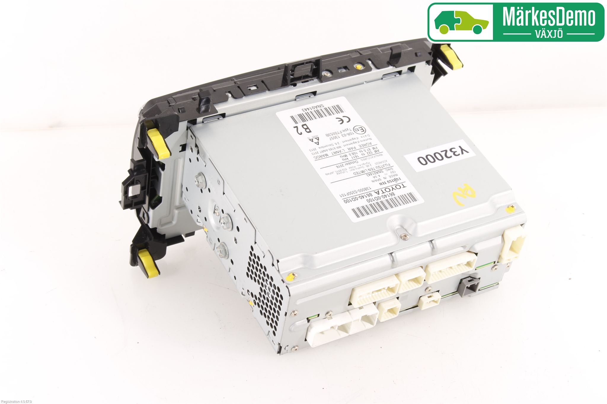 Toyota YARIS XP130 15-20 Cd Radio - Multimediapanel