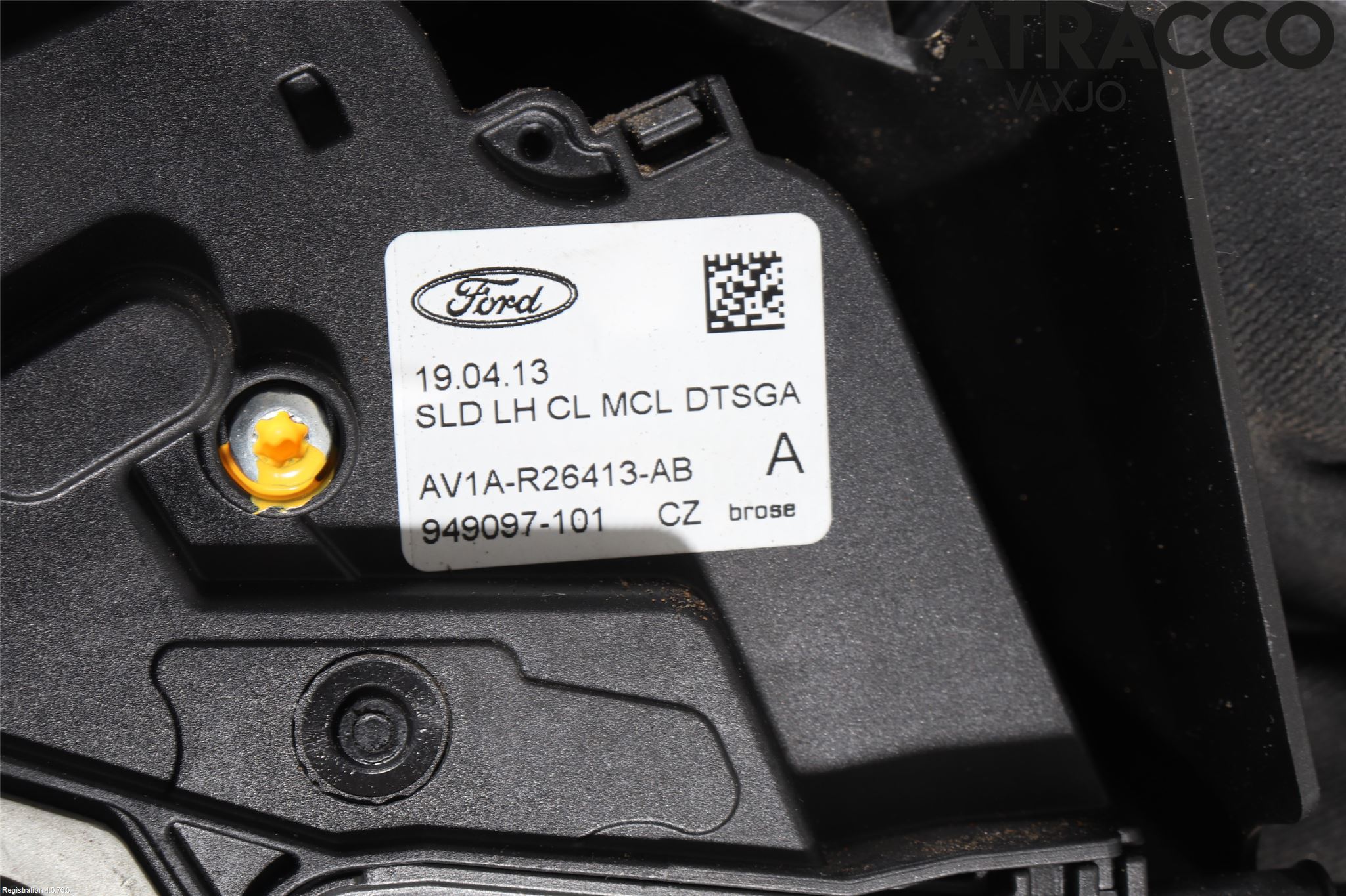 Ford B-MAX 12-17 Låskista-Dörrlås