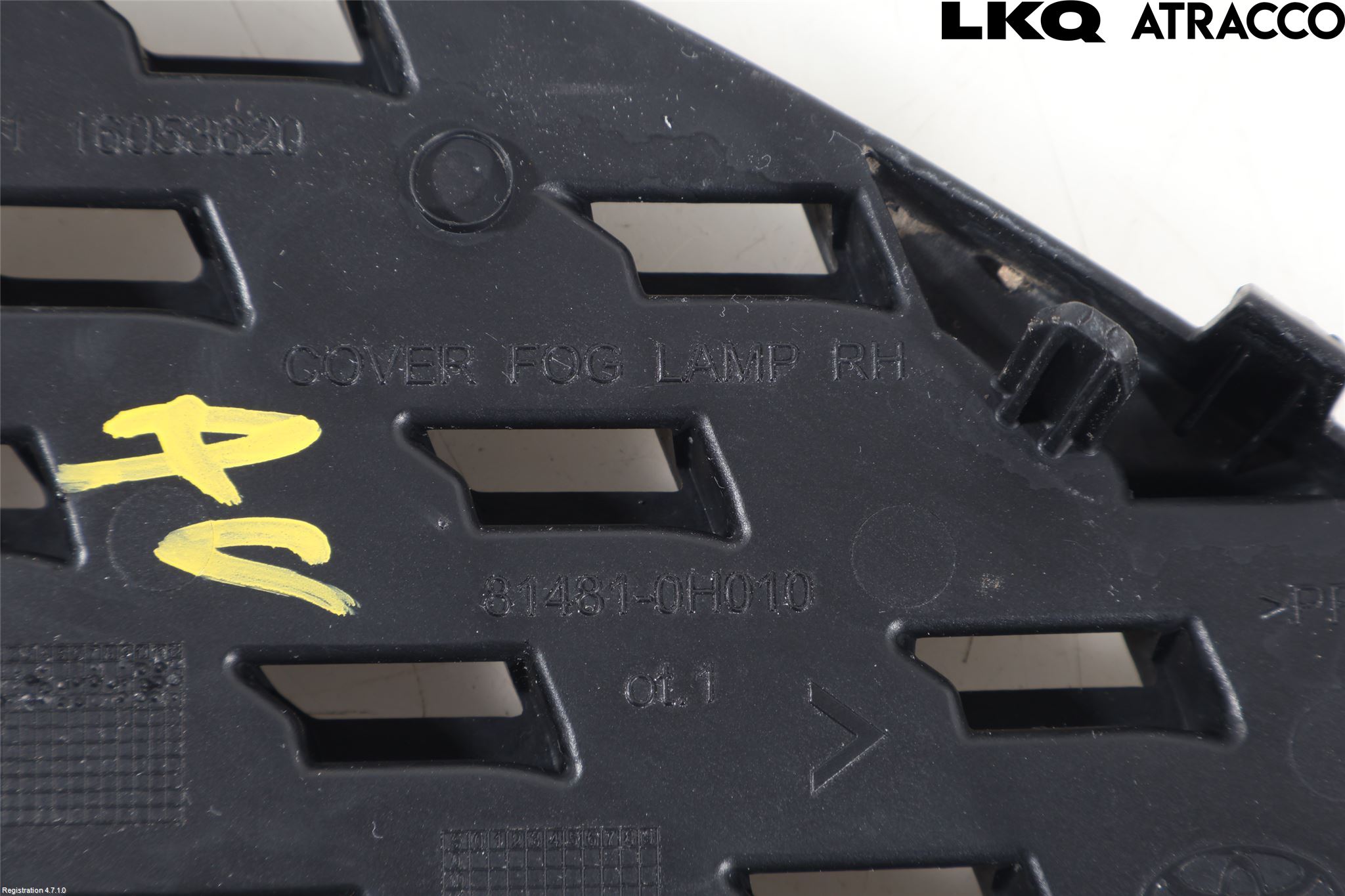 Toyota AYGO 06-14 Stötfångardel Fram Hö