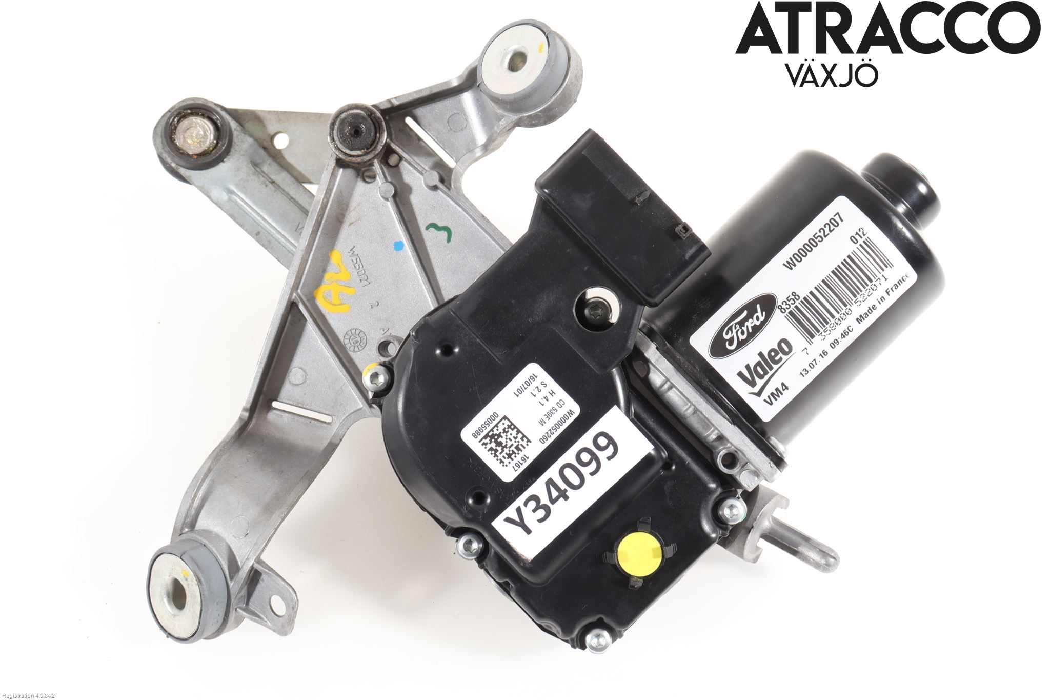 Ford S-MAX 15- Torkarmotor Vindruta