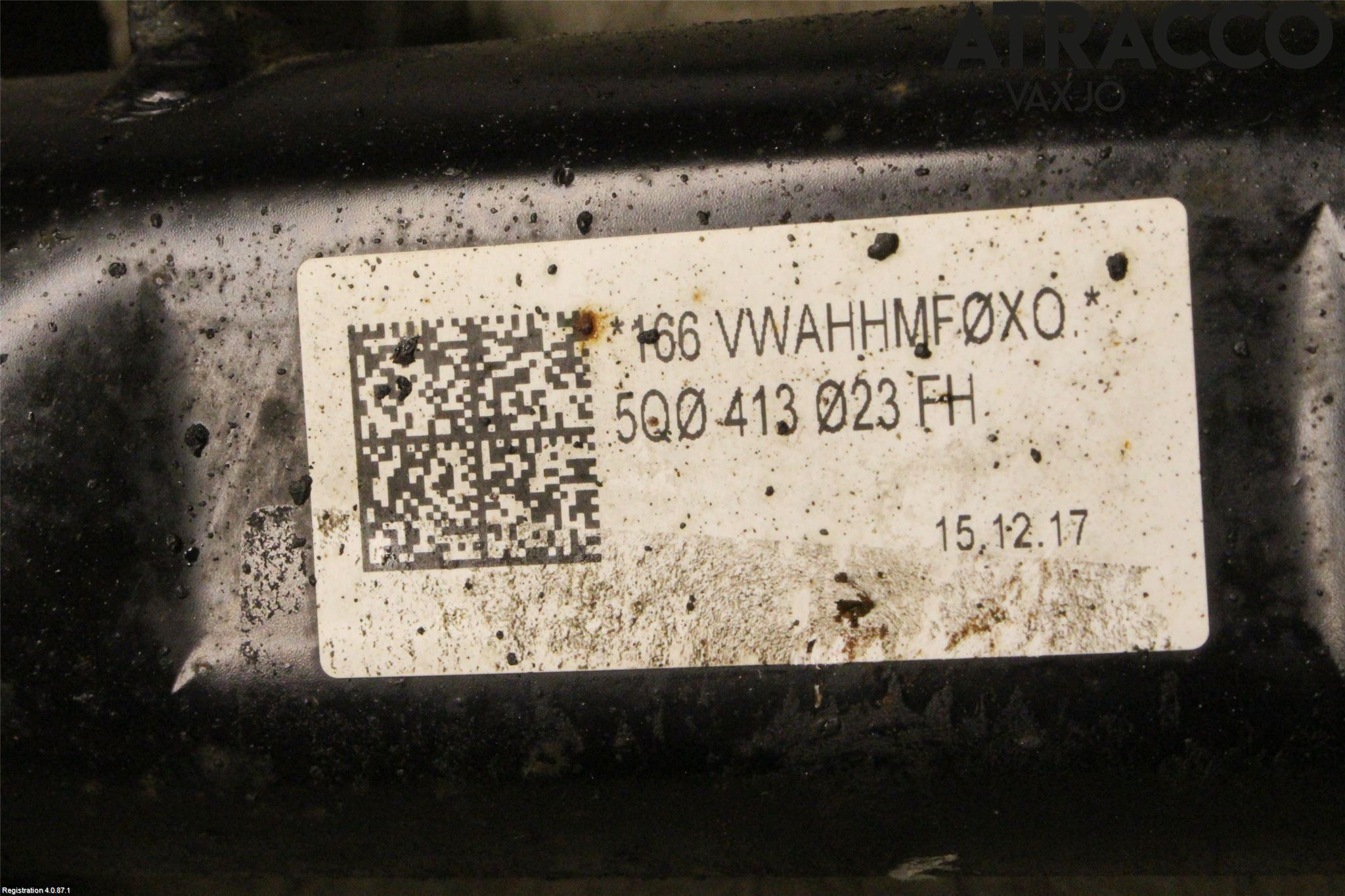 Volkswagen VW GOLF / E-GOLF VII 13-20 Fjäderben Fram Höger
