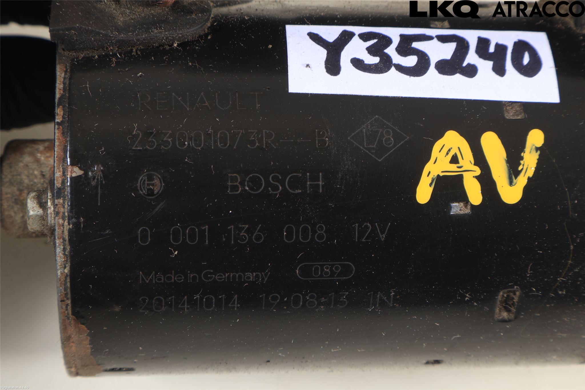 Nissan PULSAR Startmotor Diesel