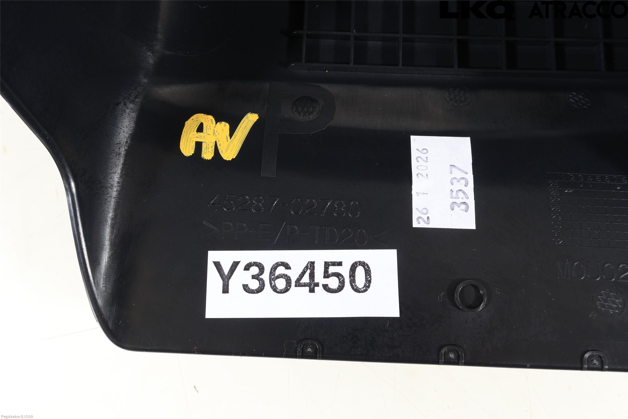 Toyota COROLLA 19- Rattkåpa-Kåpor