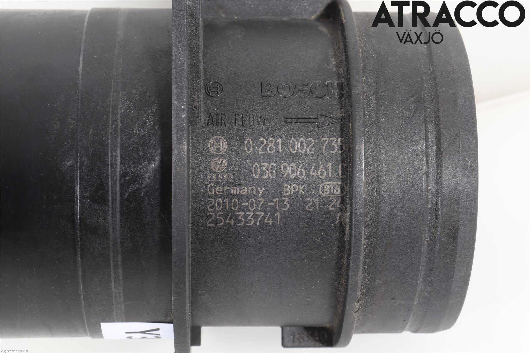Audi A4/S4 08-11 Injluftmassamätare