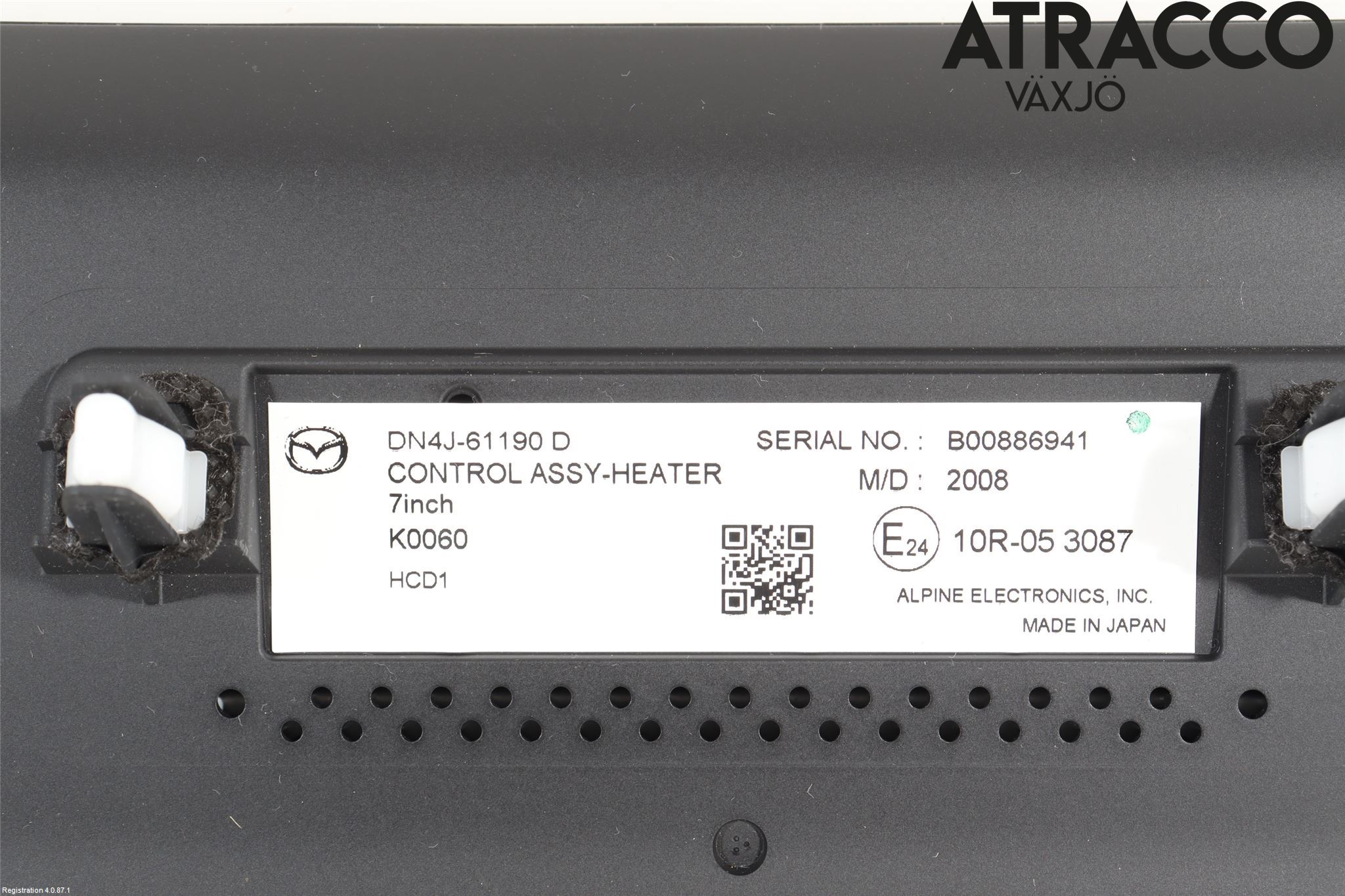 Mazda MX-30 20- Ac Styrenhet Ac Manöveren