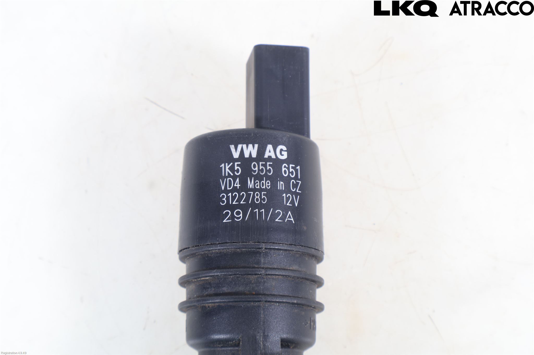 Volkswagen VW PASSAT 05-11 Spolarpump Vindruta