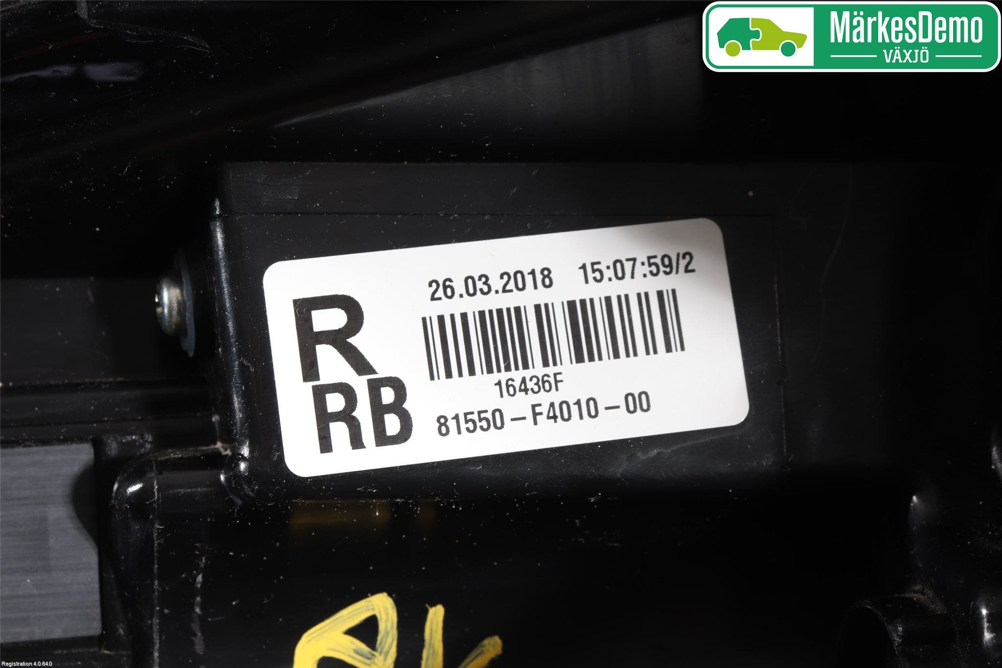 Toyota C-HR 16-23 Bakljus Höger