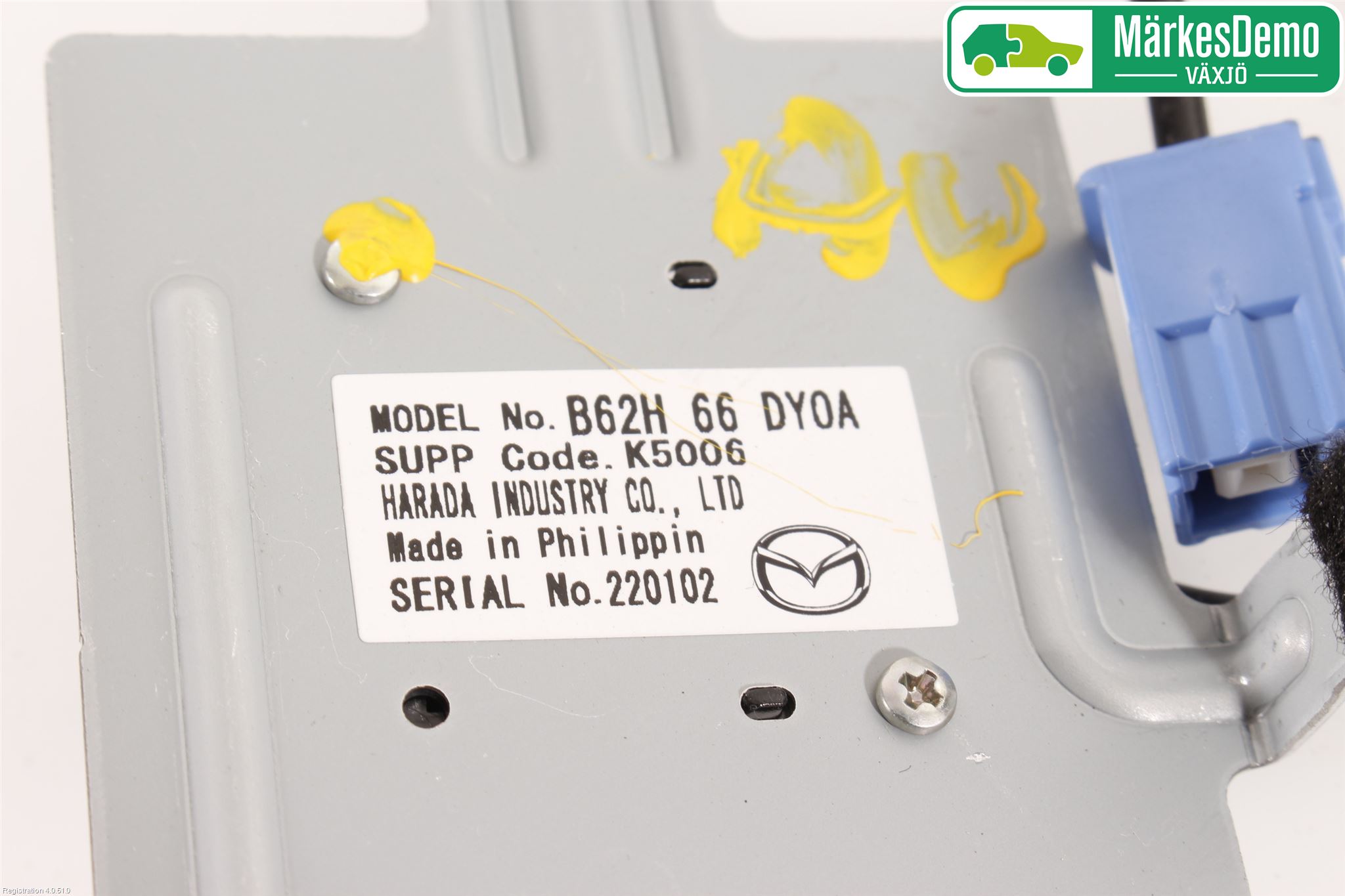 Mazda 3 III 14-19 Antenn El