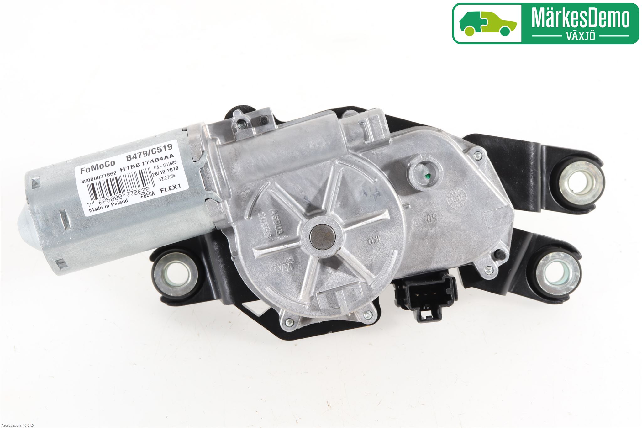 Ford FIESTA (VII) 18-23 Torkarmotor Baklucka