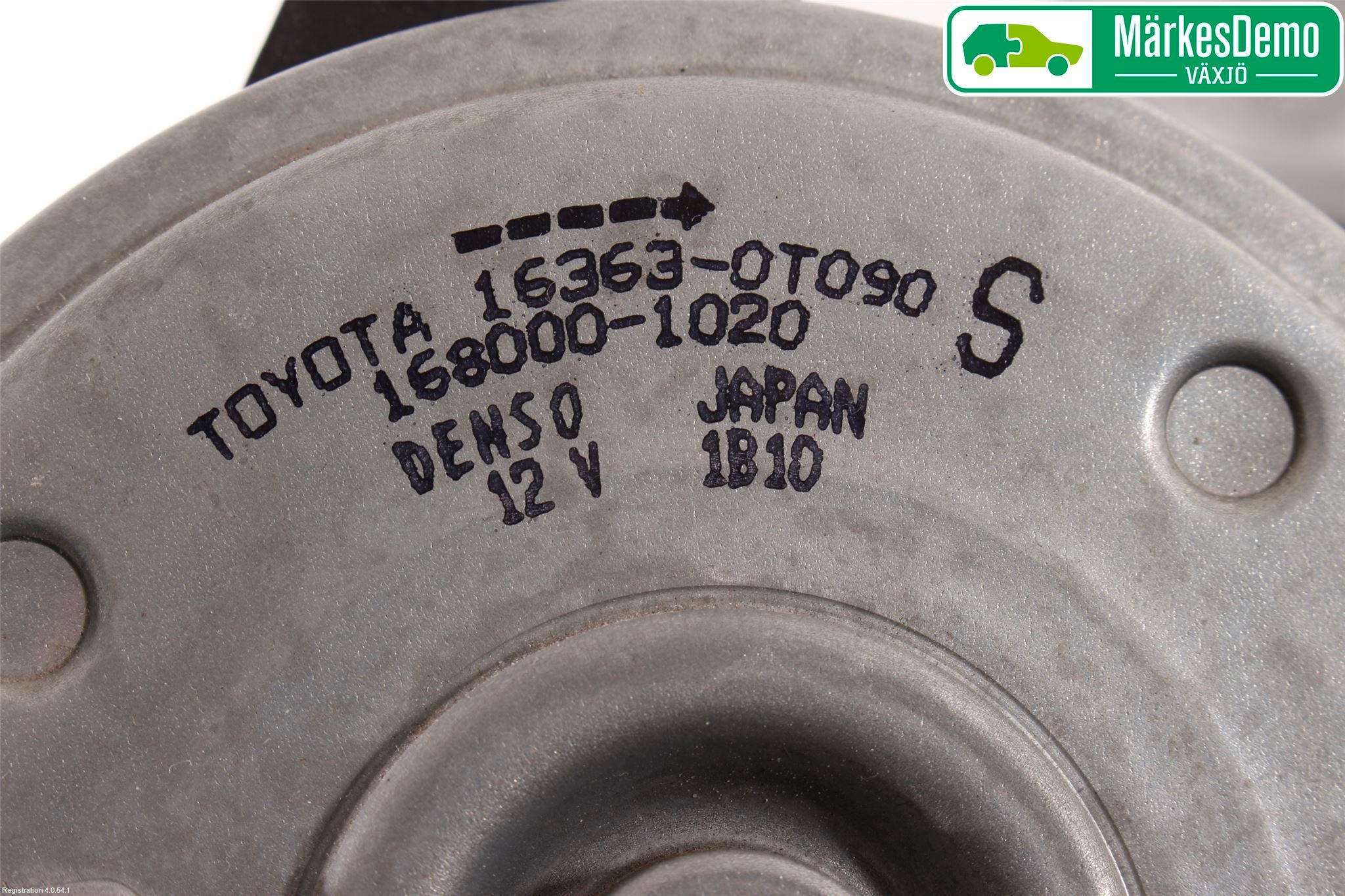 Toyota AURIS 13-19 Kylfläkt El