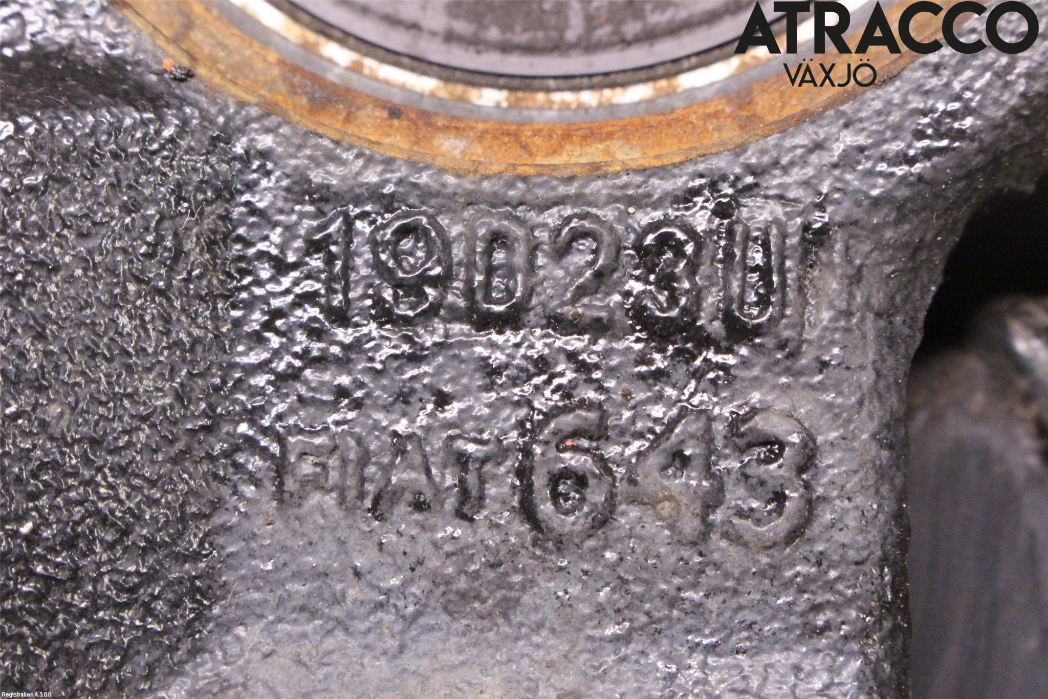 Fiat 500 07- Styrspindel Lagerhus Vä