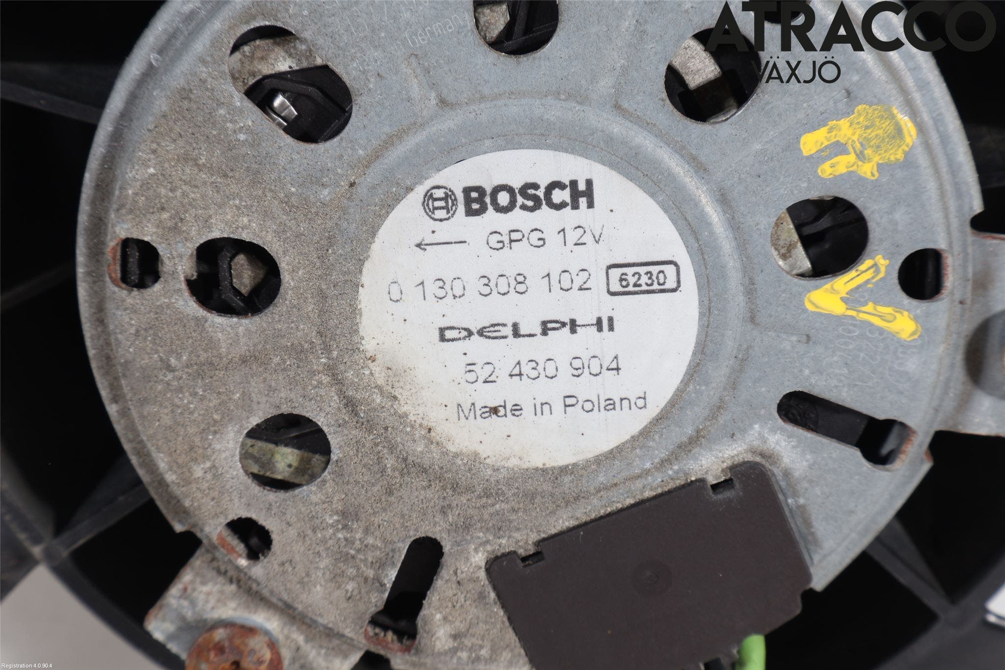 Opel ASTRA J 10-15 Kylfläkt El