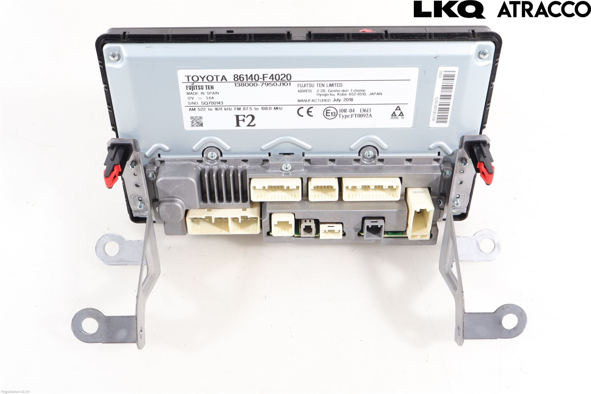 Toyota C-HR 16-23 Multifunktionsdisplay