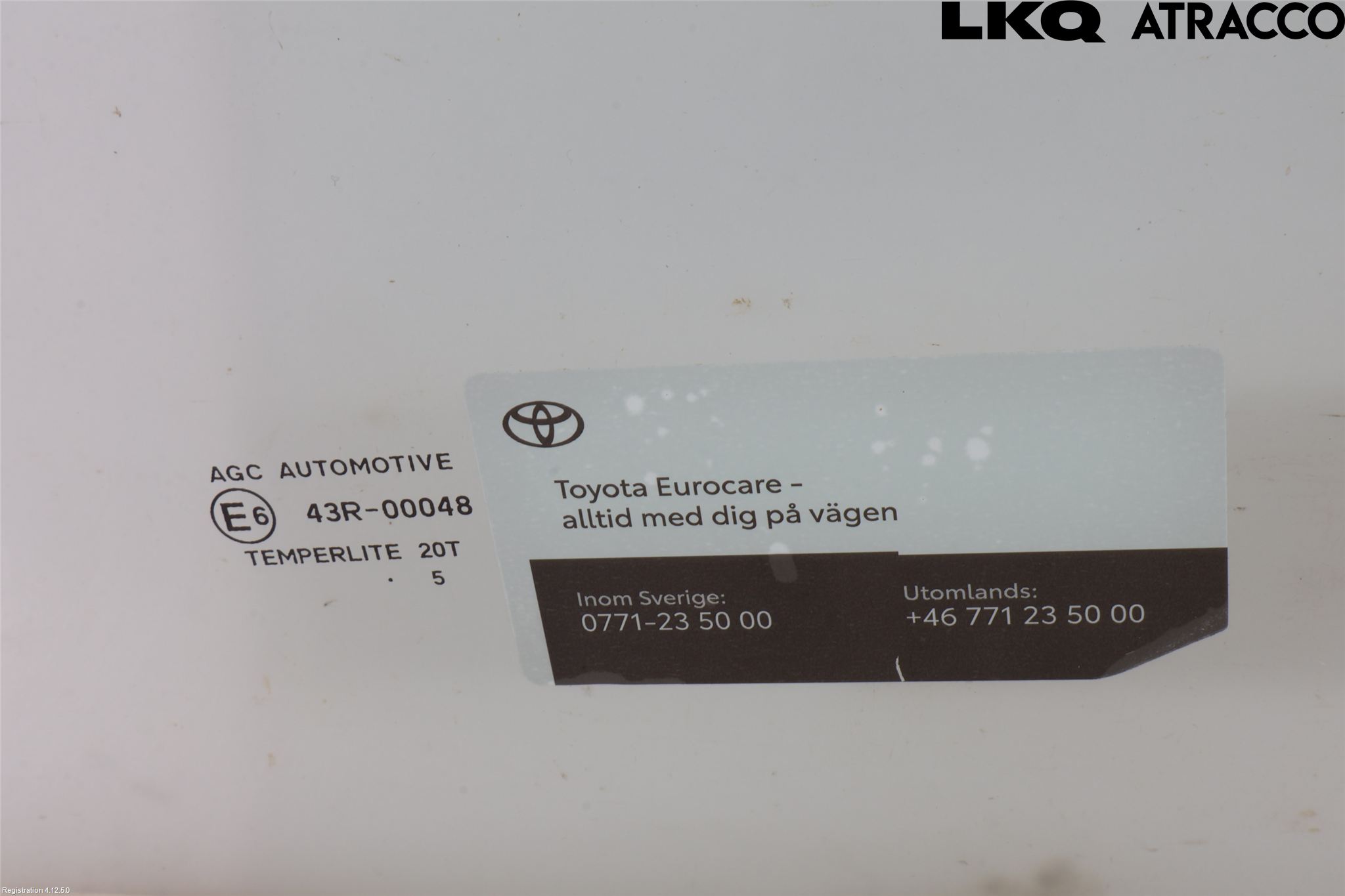 Toyota YARIS XP21 20- Dörruta Bak Vänster
