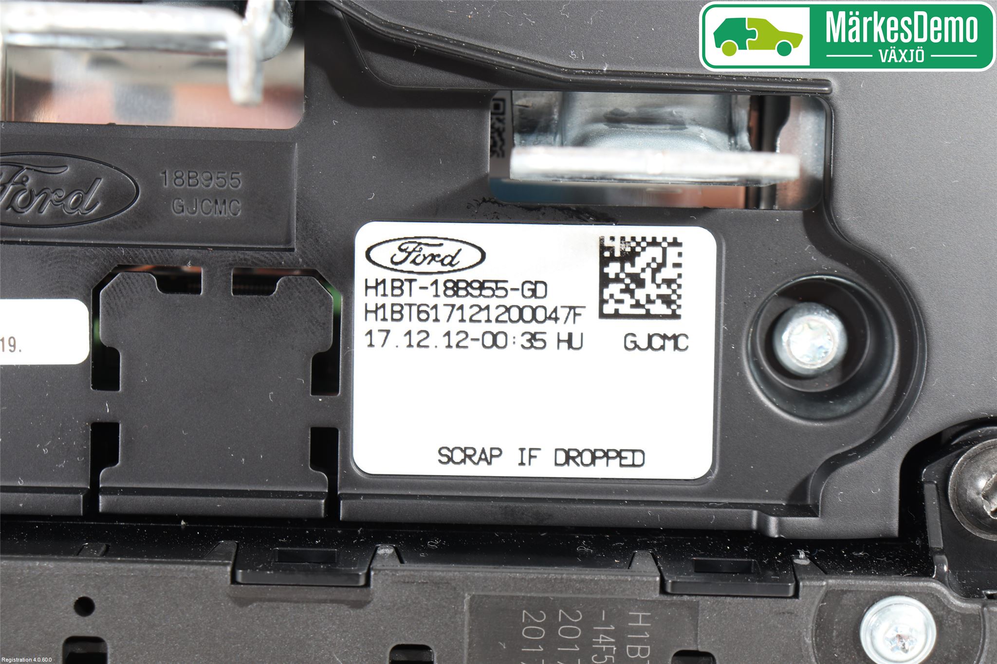 Ford FIESTA (VII) 18-23 Cd Radio - Multimediapanel