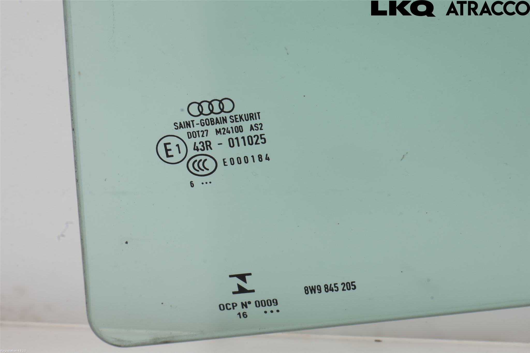 Audi A4/S4 B9 16-19 Dörruta Bak Vänster