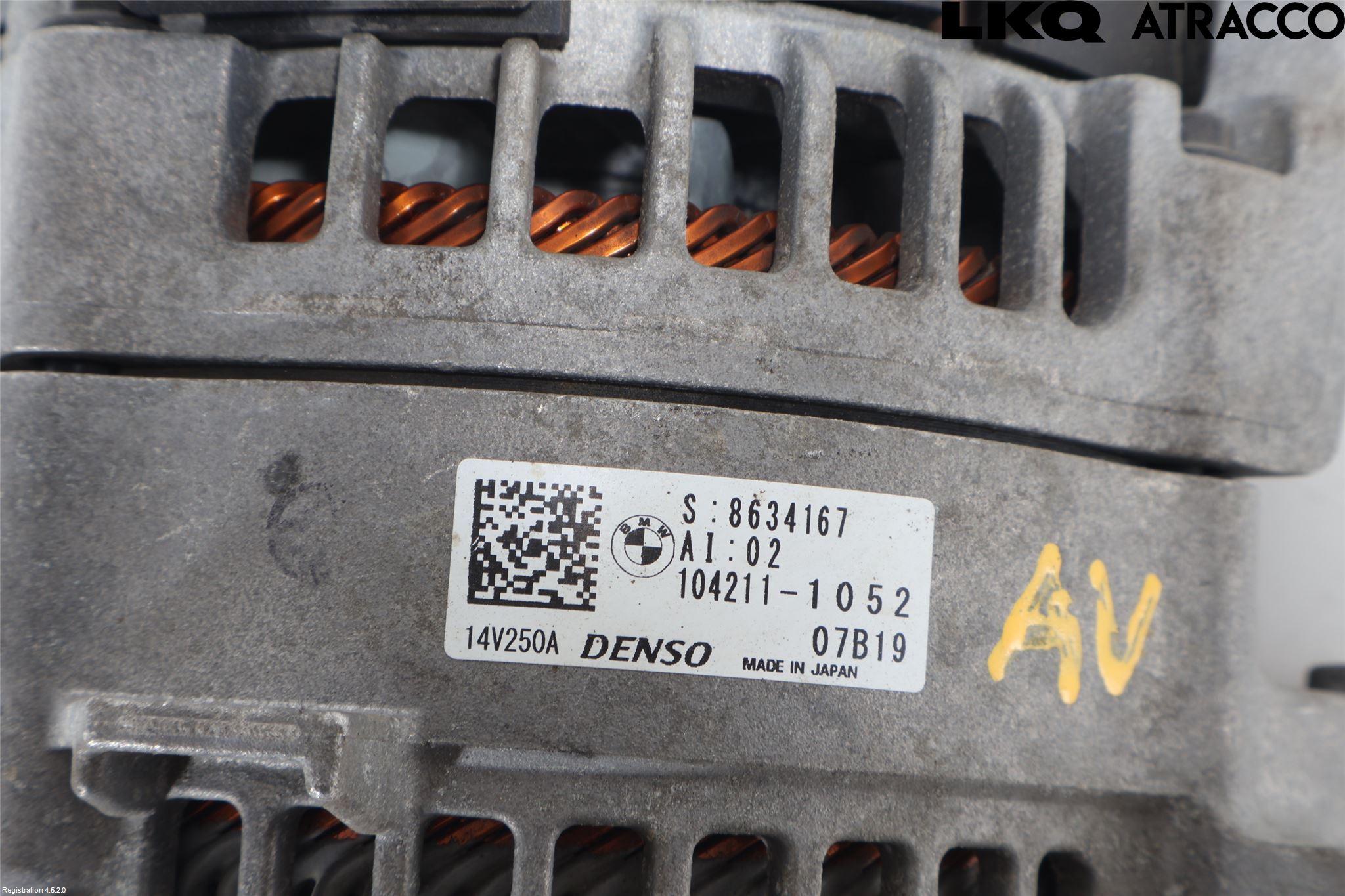 BMW 5 G30/G31/F90 17-23 Generator